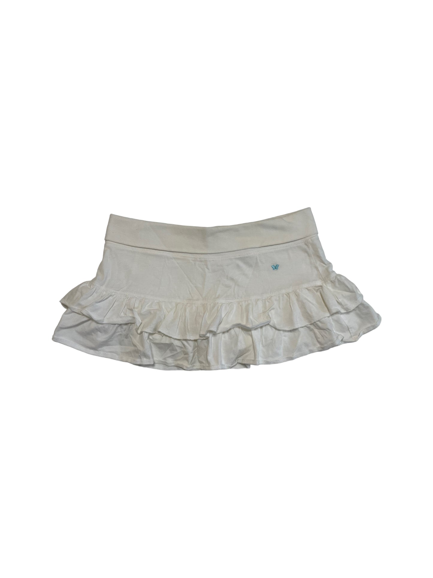 Y2K FOLD OVER MINI SKIRT