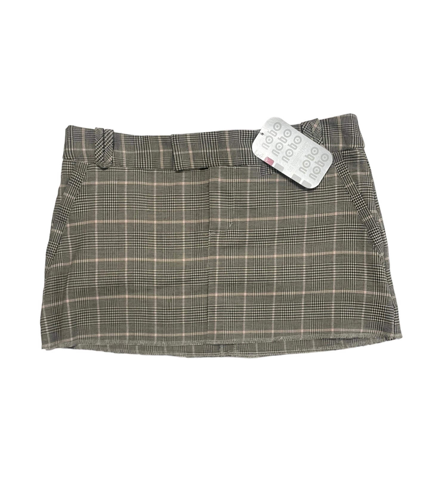 NOBO PLAID MINI SKIRT