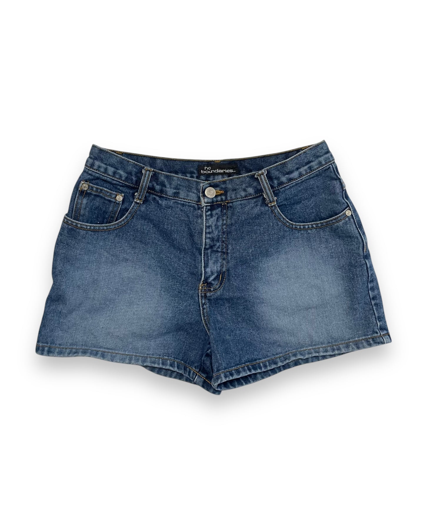 FADED Y2K DENIM SHORTS