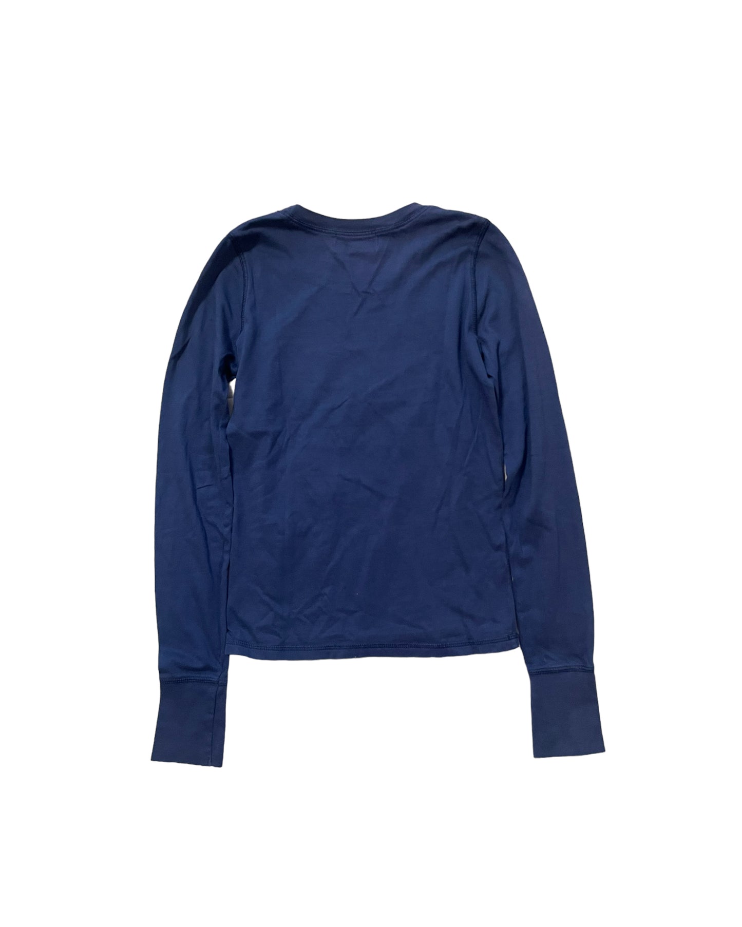 JUICY COUTURE NAVY GLITTER SLOGAN TOP