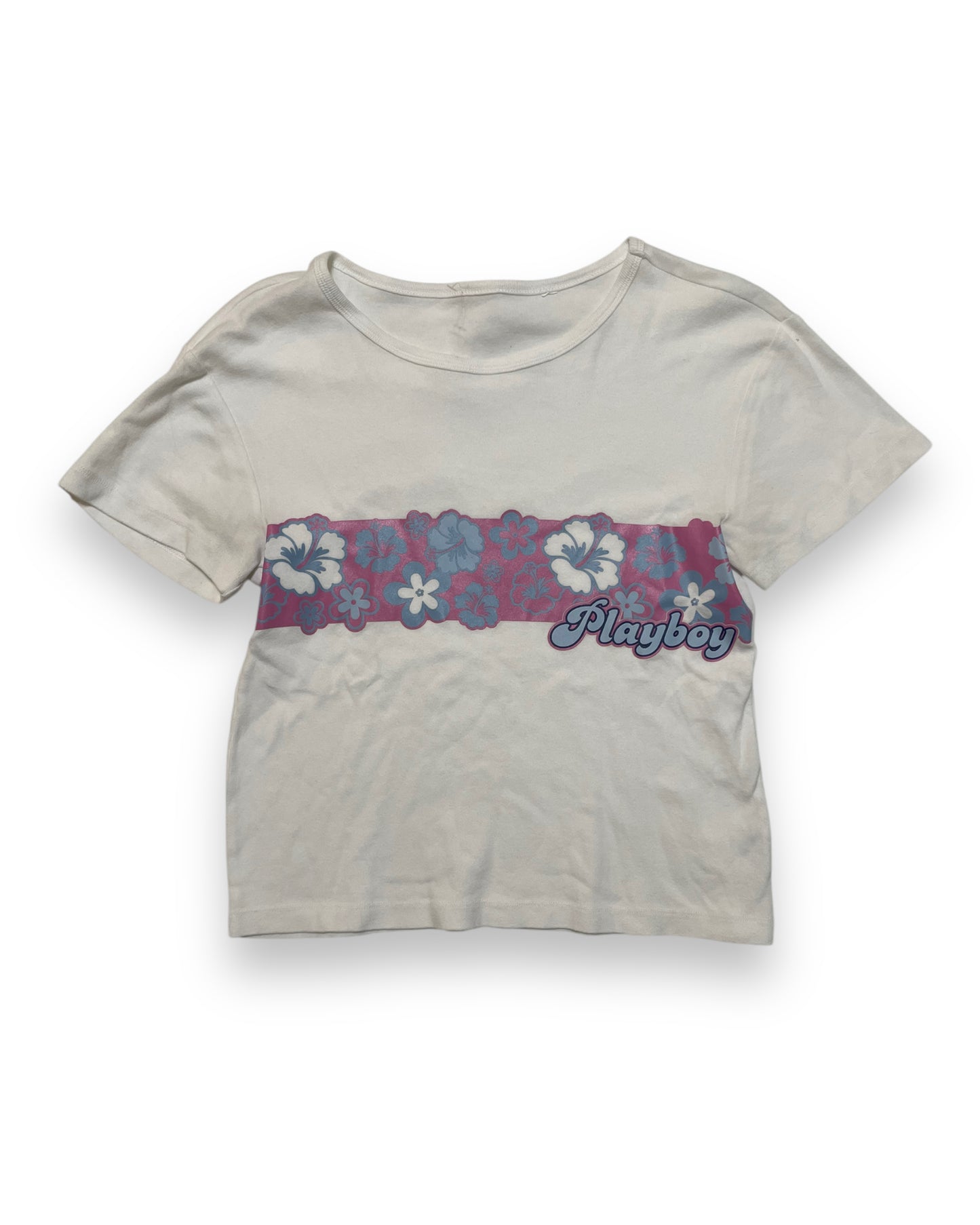 PLAYBOY FLORAL CROP TOP