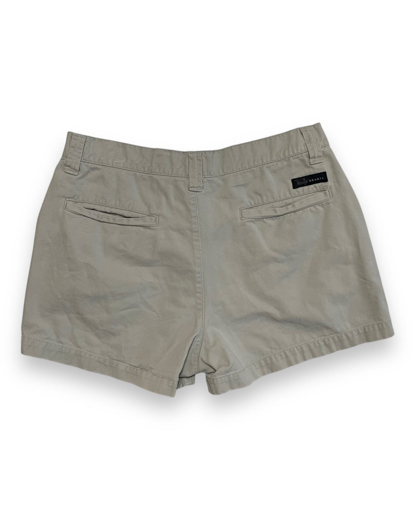 SILVERTAB KHAKI SHORTS