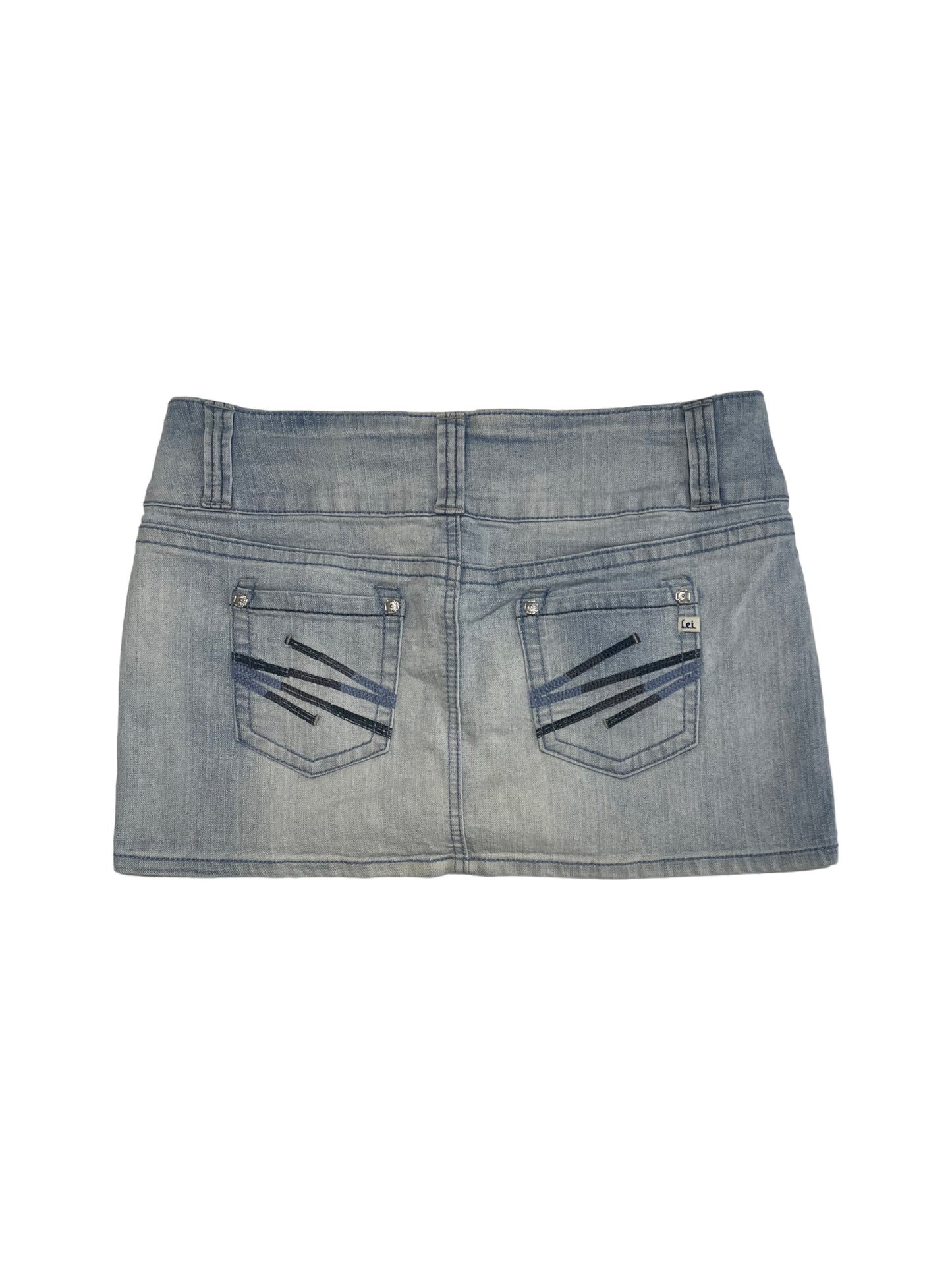 LEI DENIM MINI SKIRT