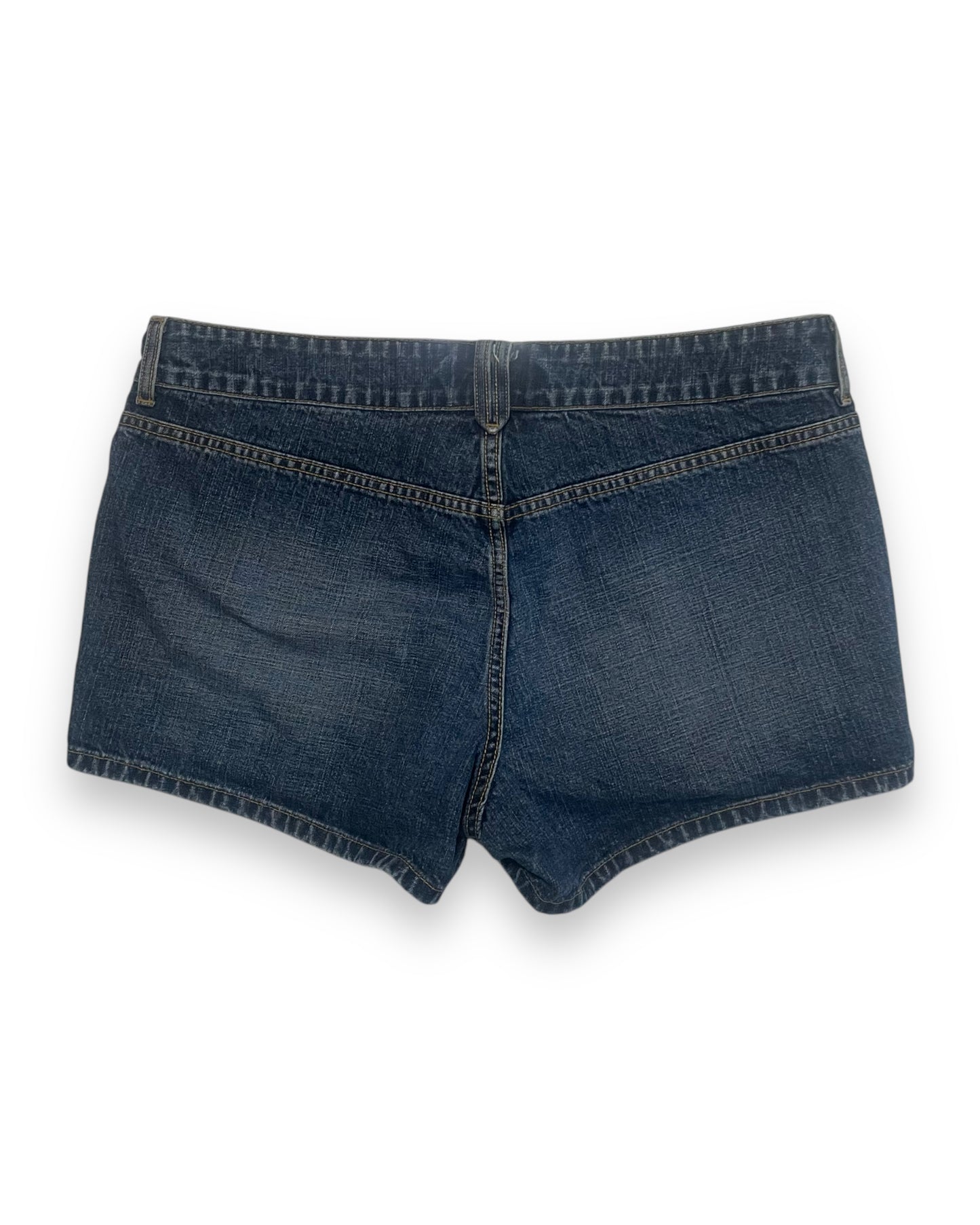 GRUNGY Y2K DENIM SHORTS