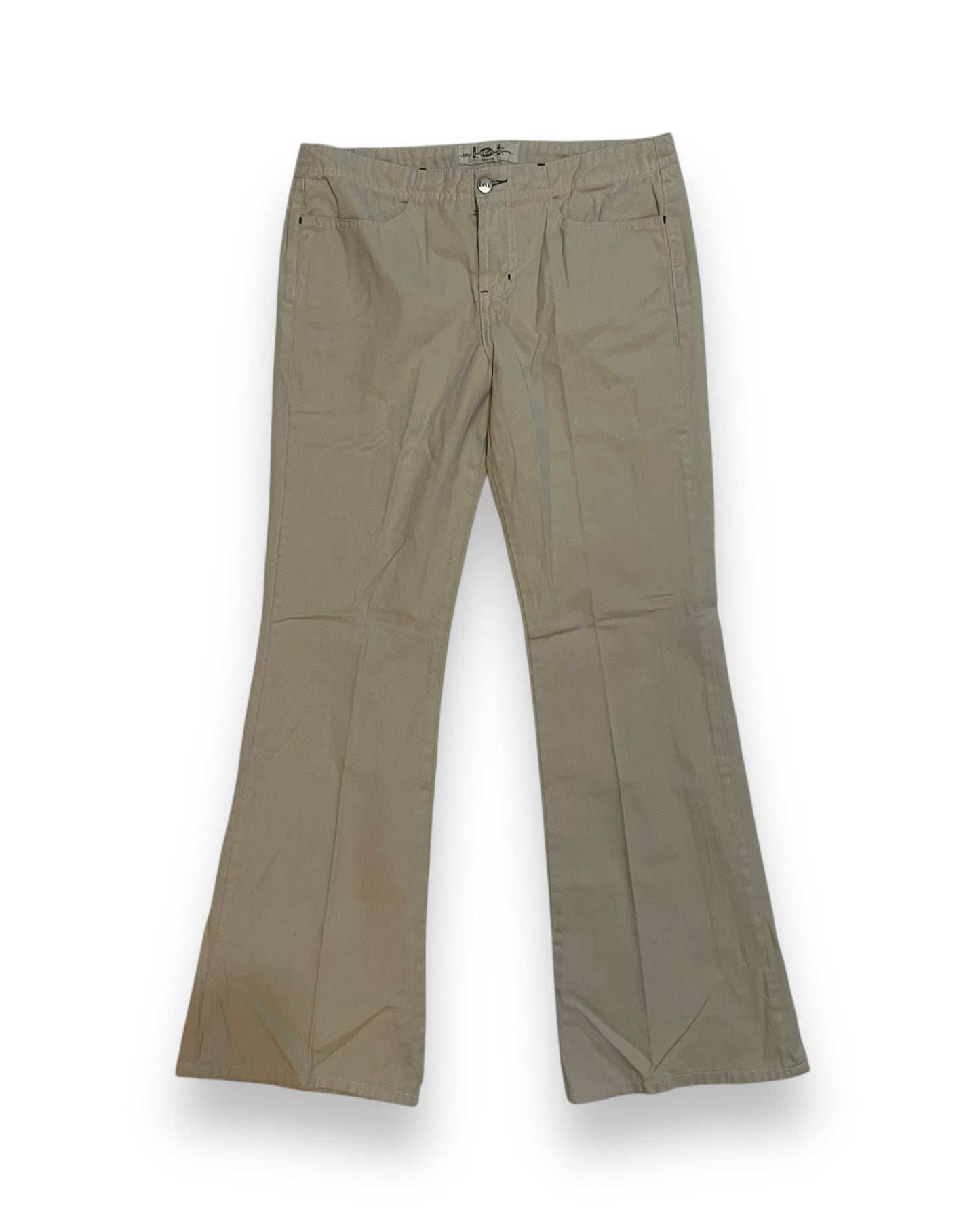Y2K LOW RISE KHAKI PANTS