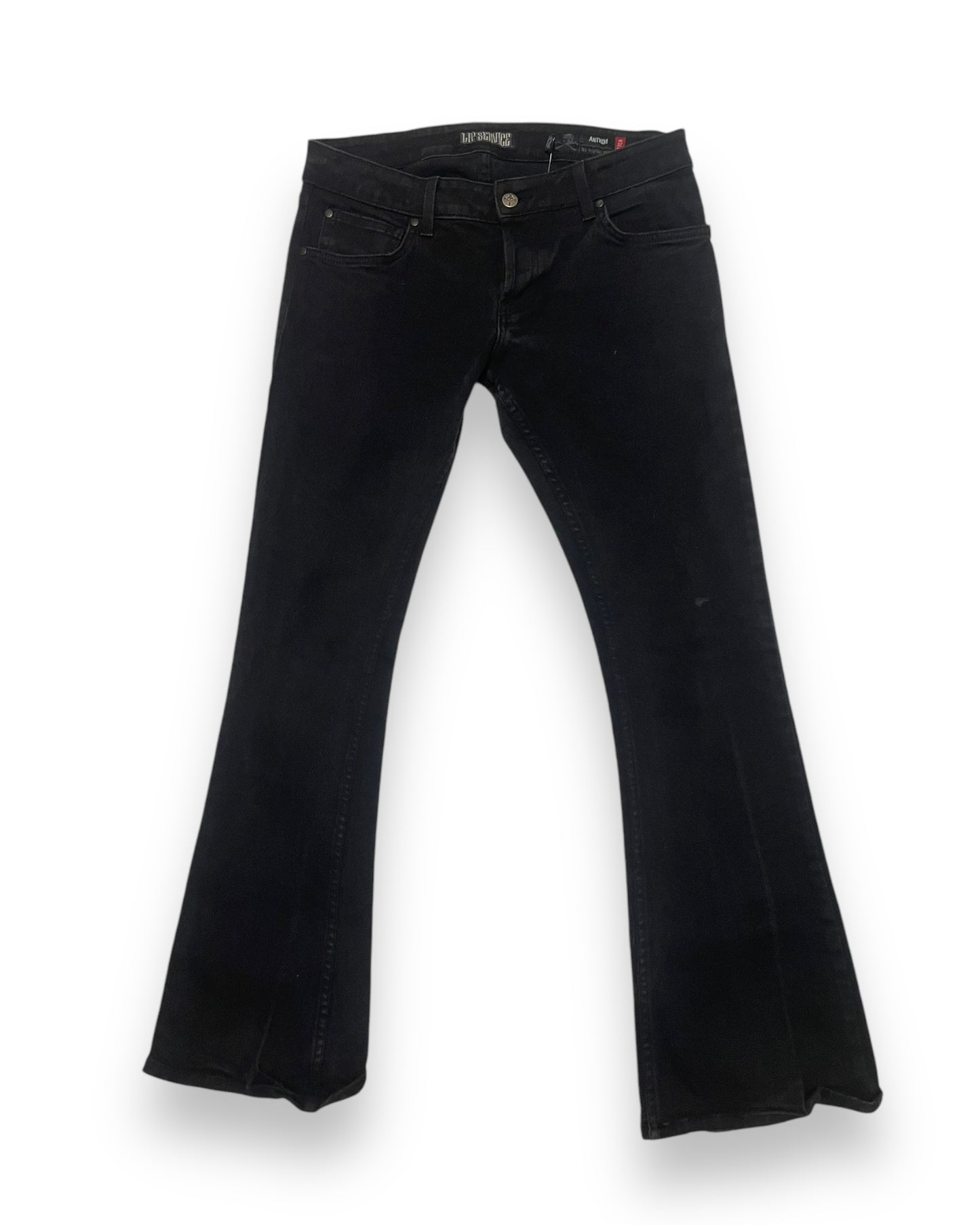 LIP SERVICE LOW RISE FLARE JEANS