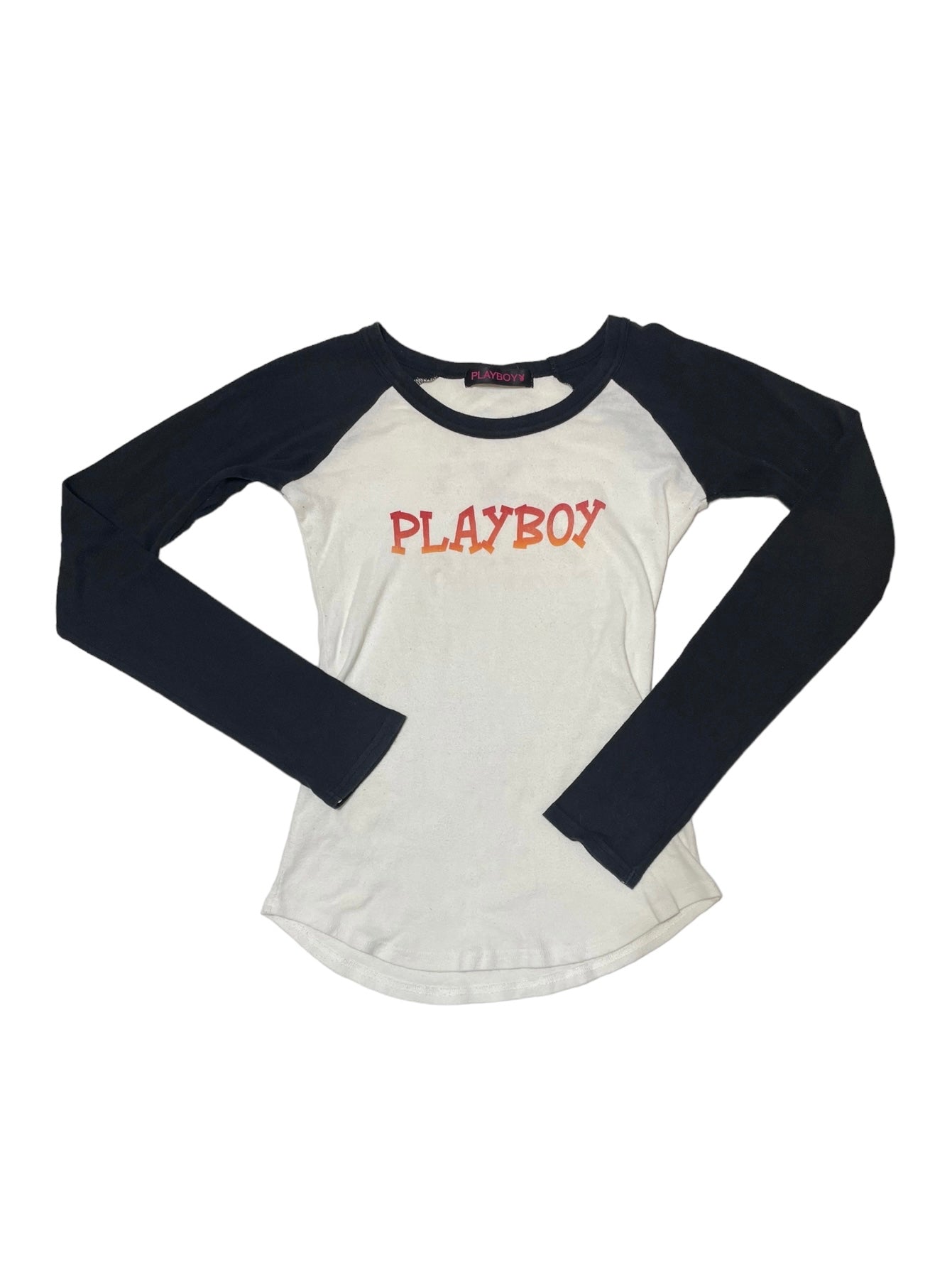 PLAYBOY LONGSLEEVE BASEBALL TEE