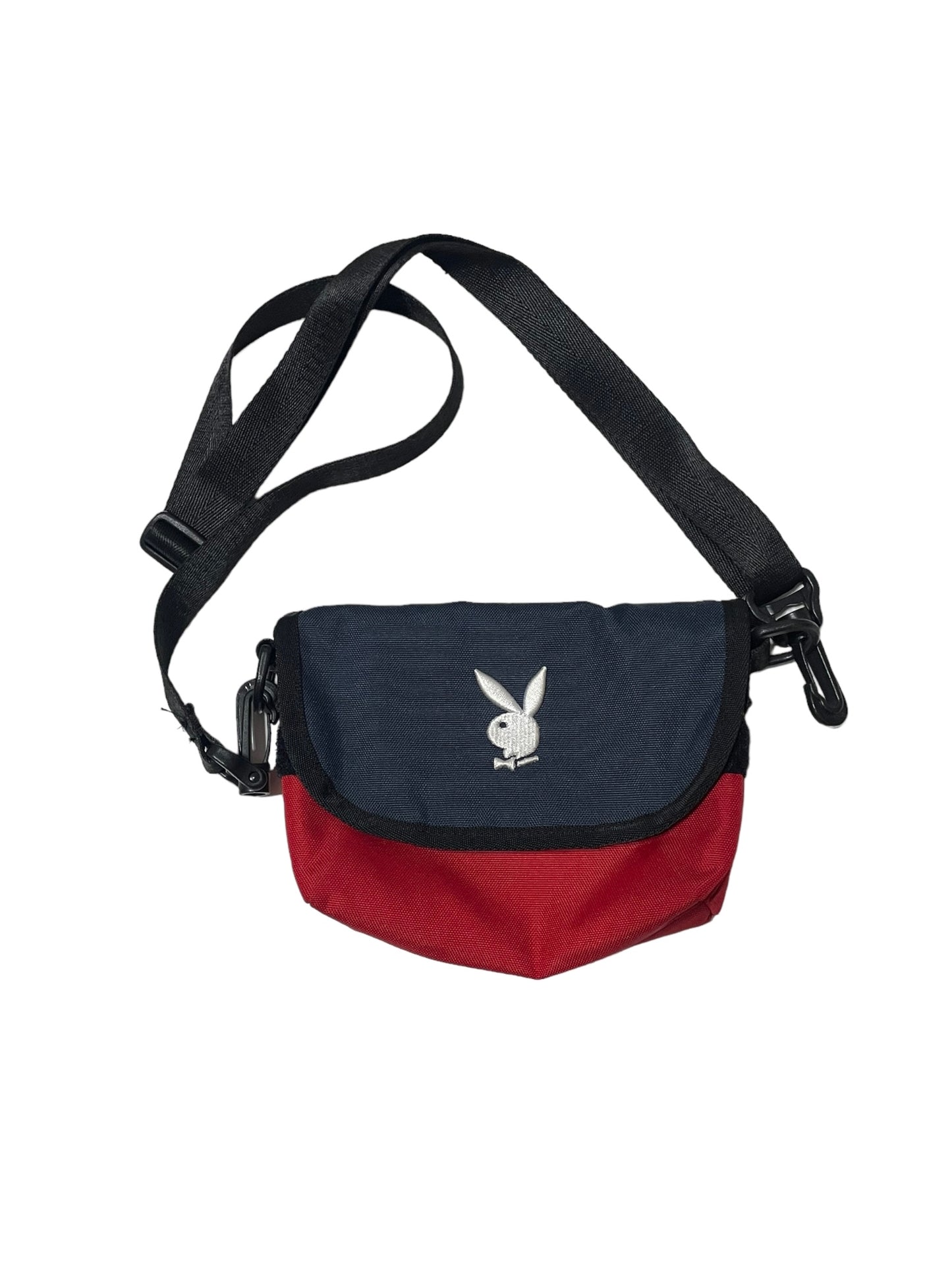 RED WHITE AND BLUE PLAYBOY MINI CROSSBODY