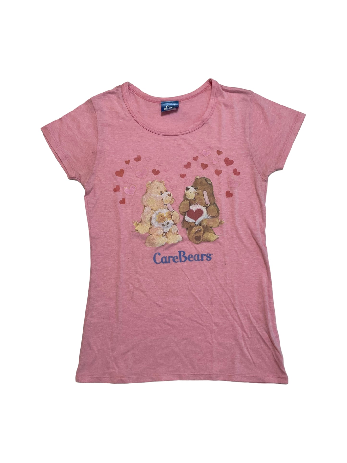 PINK CARE BEARS BABY TEE