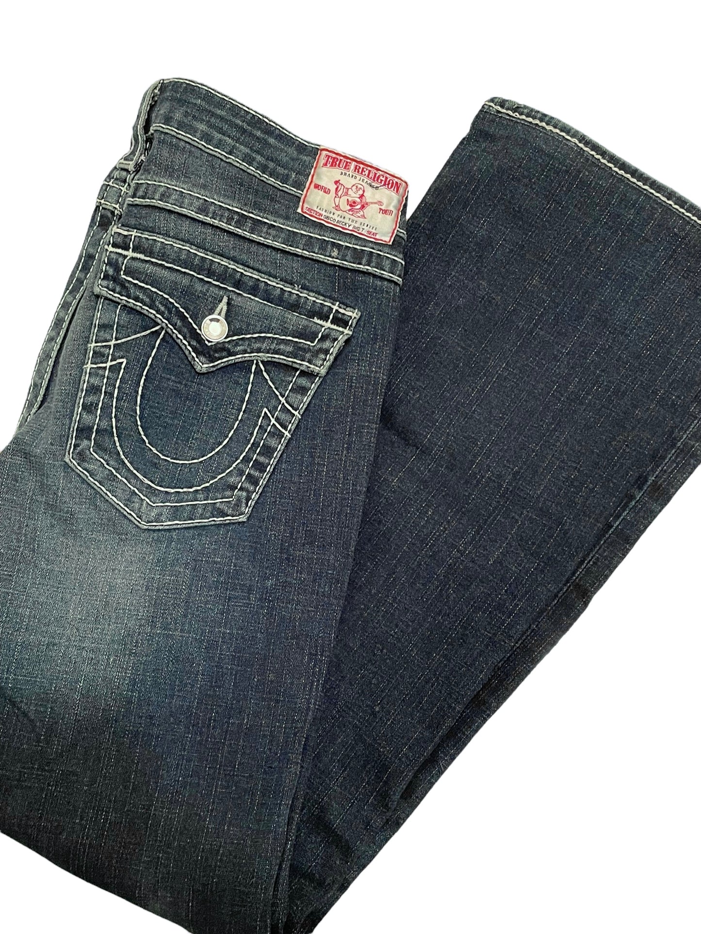 DARK WASH TRUE RELIGION JEANS