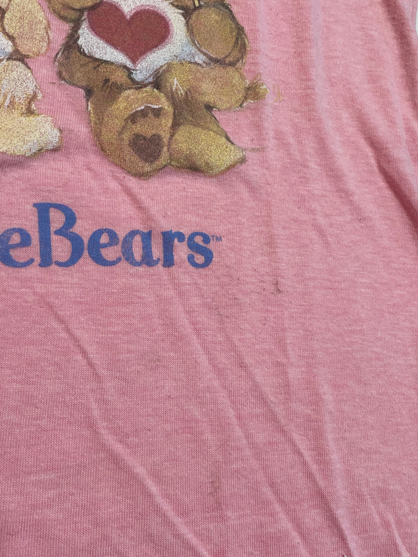 PINK CARE BEARS BABY TEE