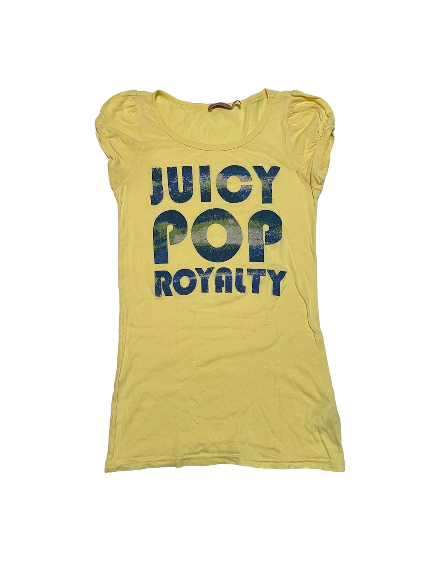 JUICY POP ROYALTY YELLOW TEE