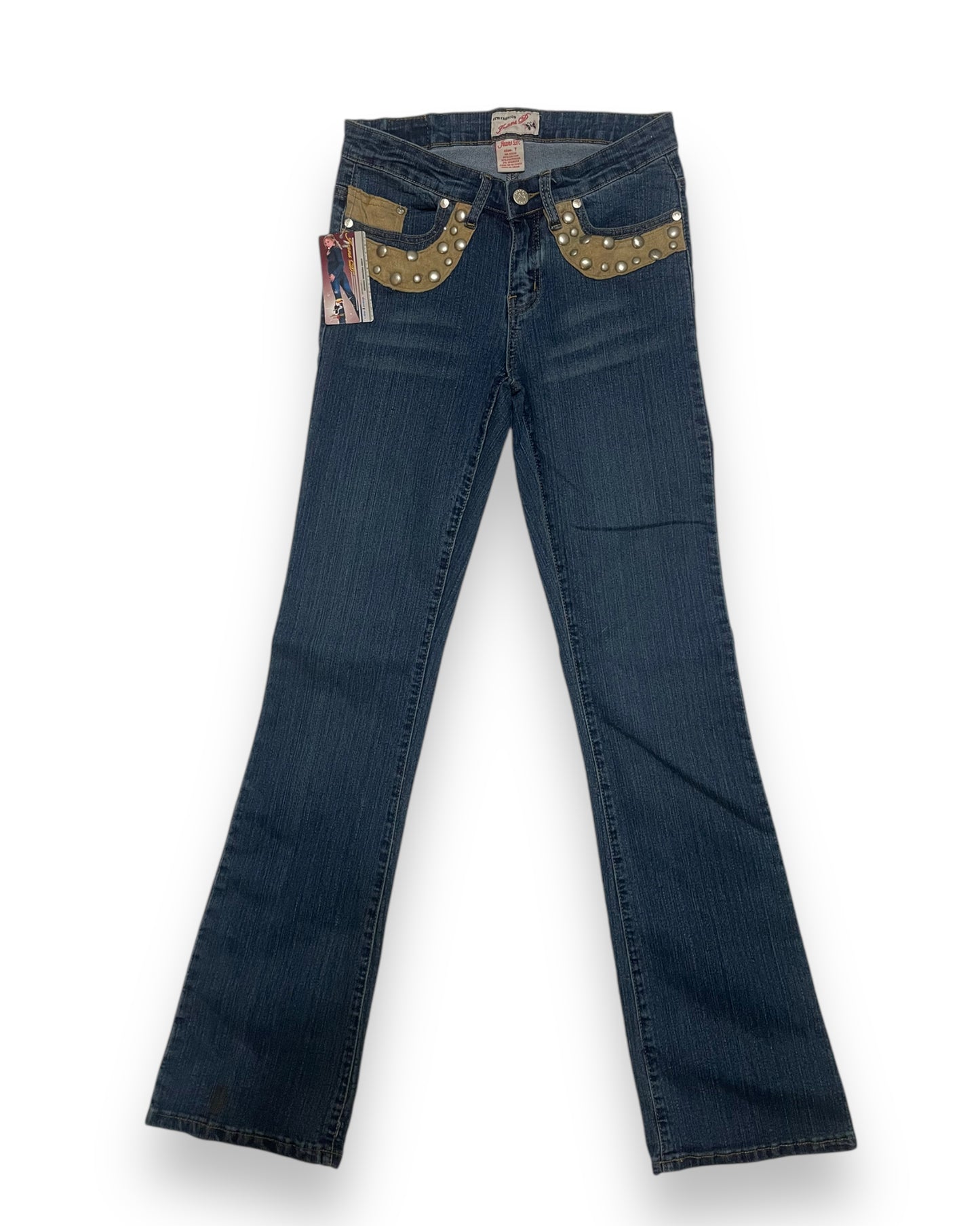 DEADSTOCK STUDDED BOOTCUT JEANS