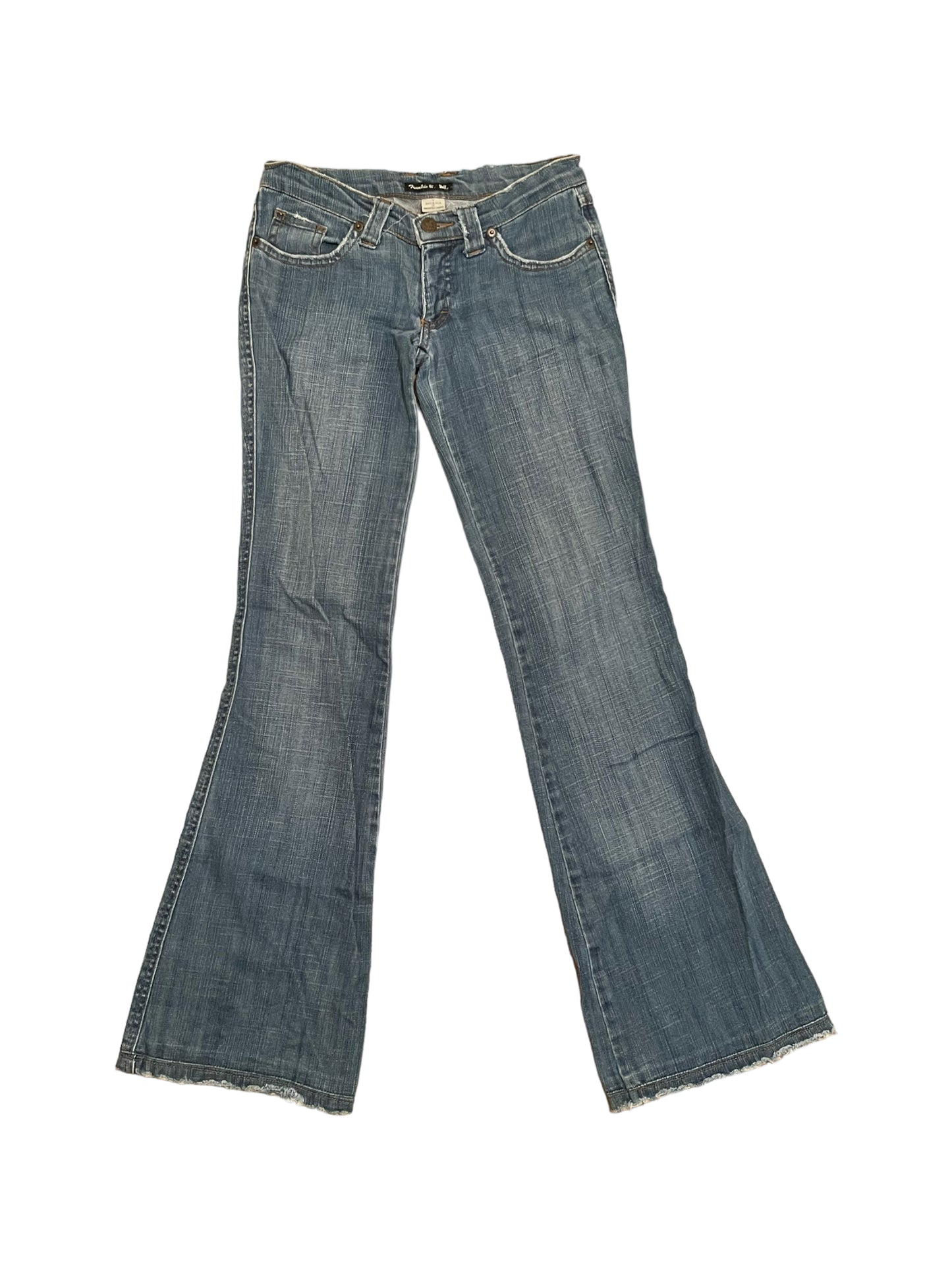 Y2K LOW RISE DISTRESSED JEANS