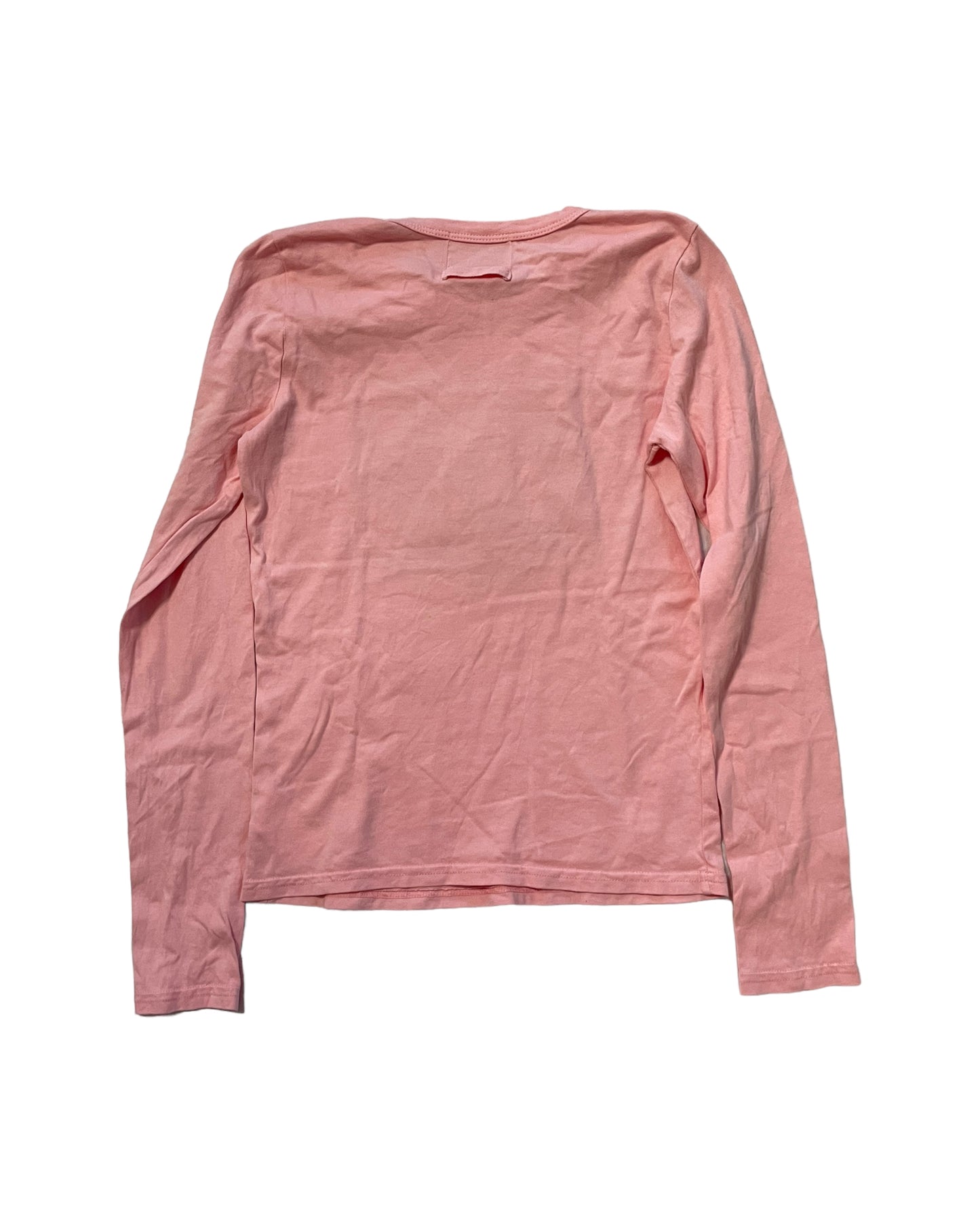 JUICY COUTURE PINK GRAPHIC LONG SLEEVE TOP