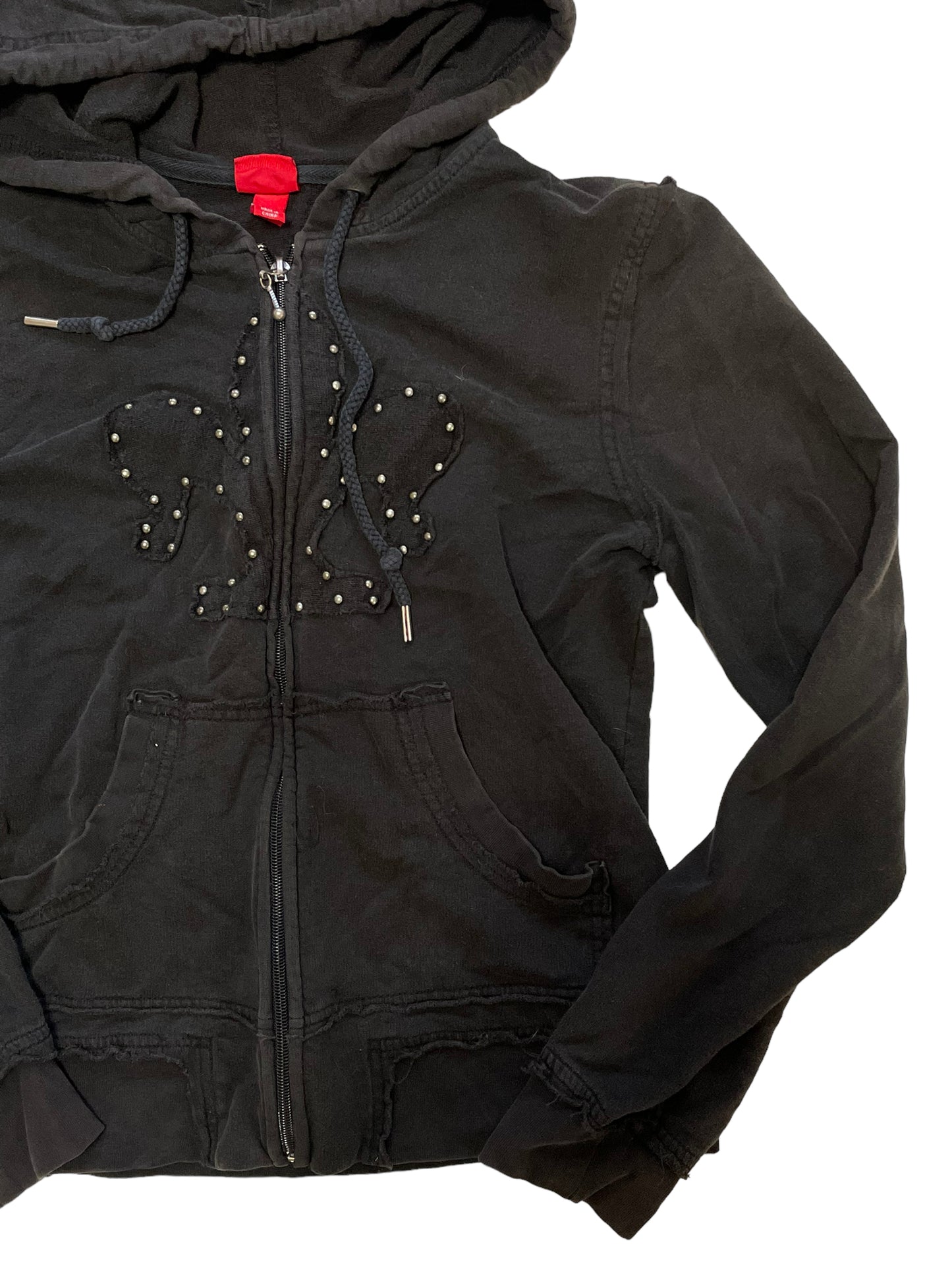 DISTRESSED 2000s GRUNGE HOODIE