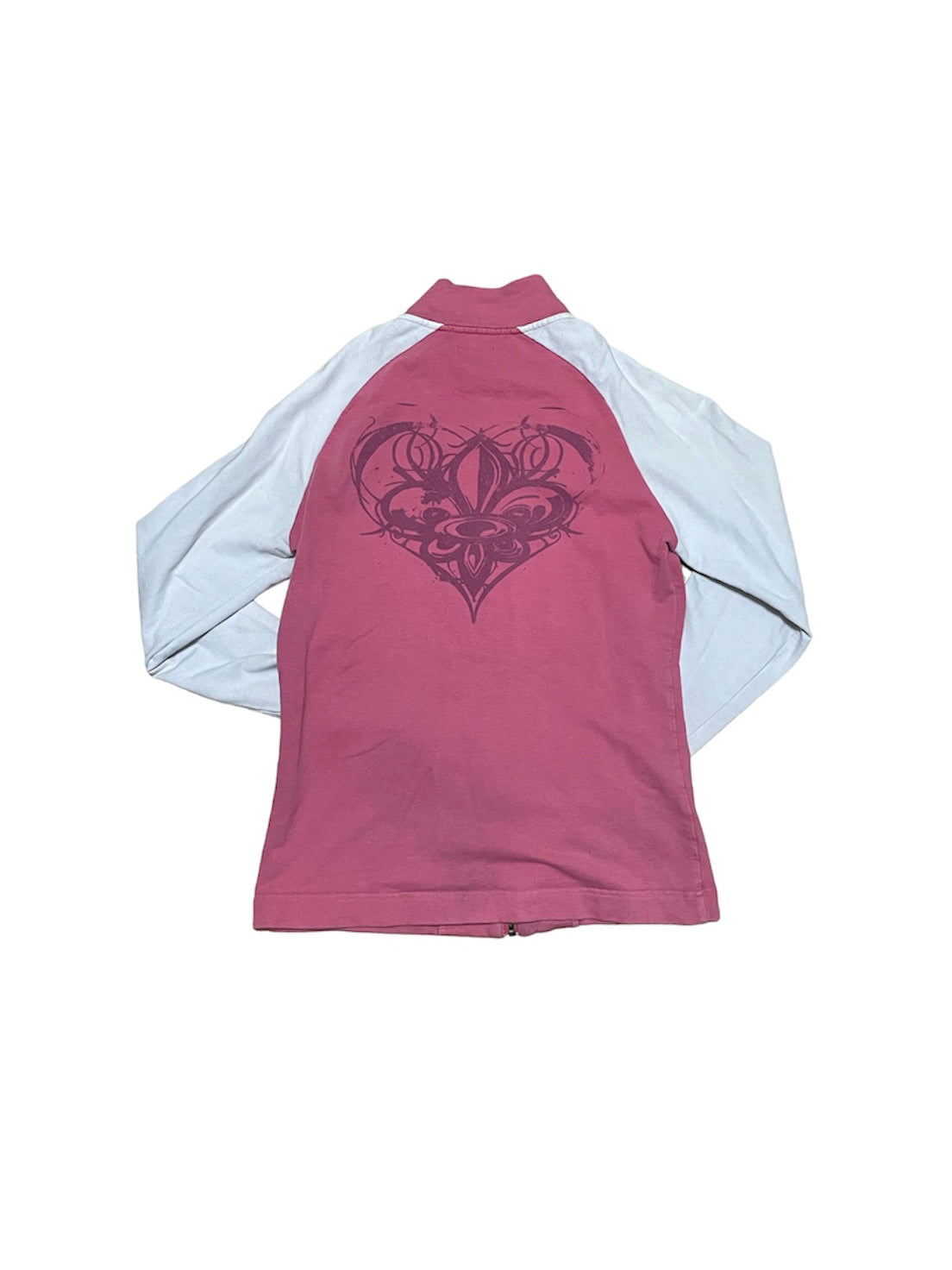 OAKLEY PINK AND WHITE TRACK JACKET