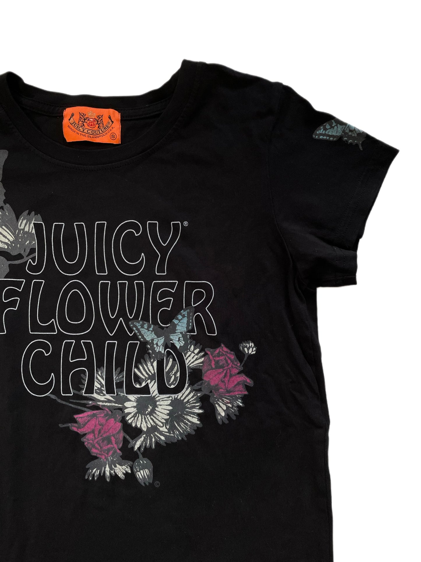 JUICY COUTURE FLOWER CHILD BABY TEE