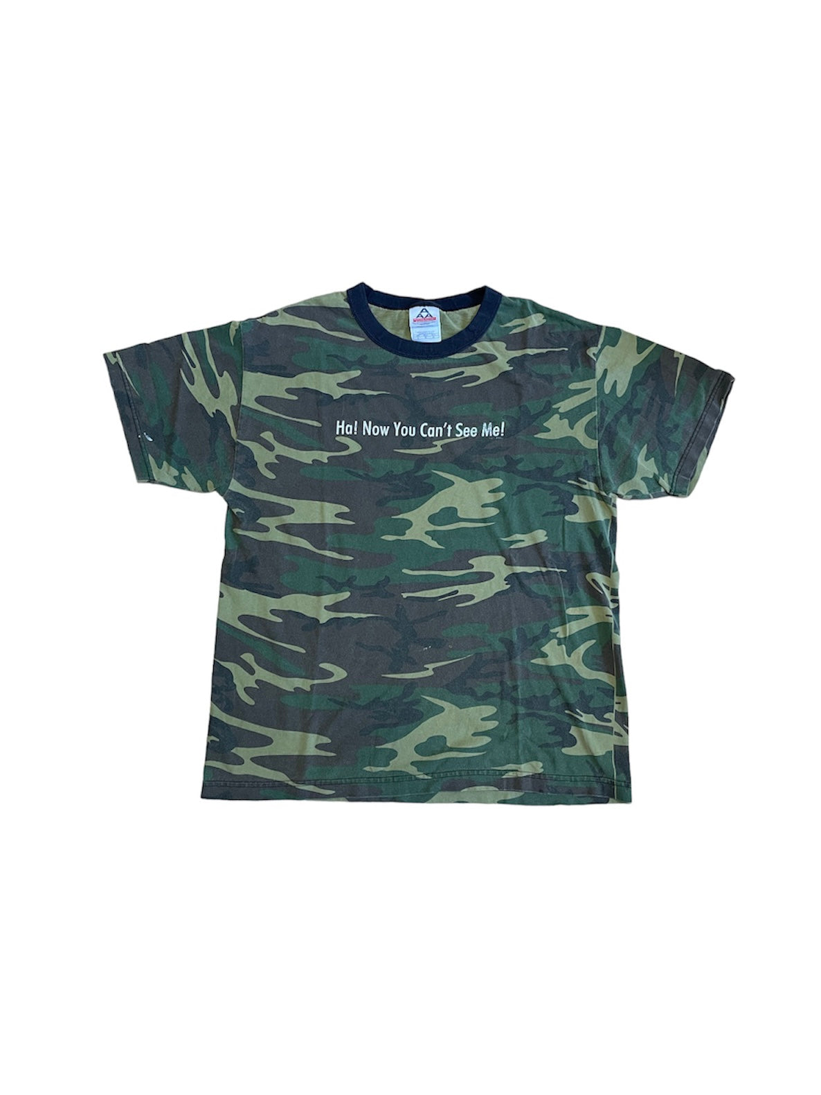2002 CAMO SLOGAN TEE