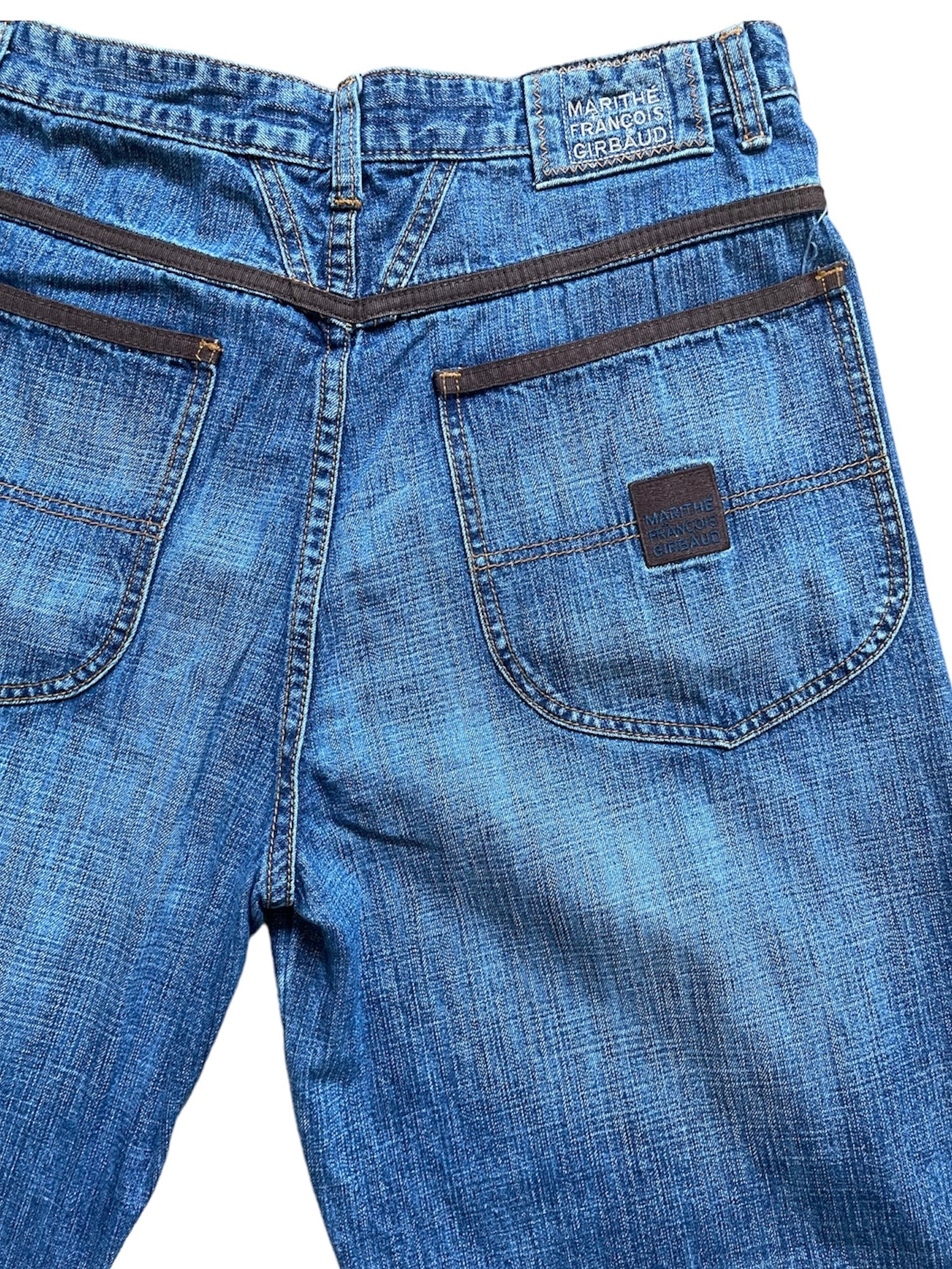 GIRBAUD WIDE LEG JEANS