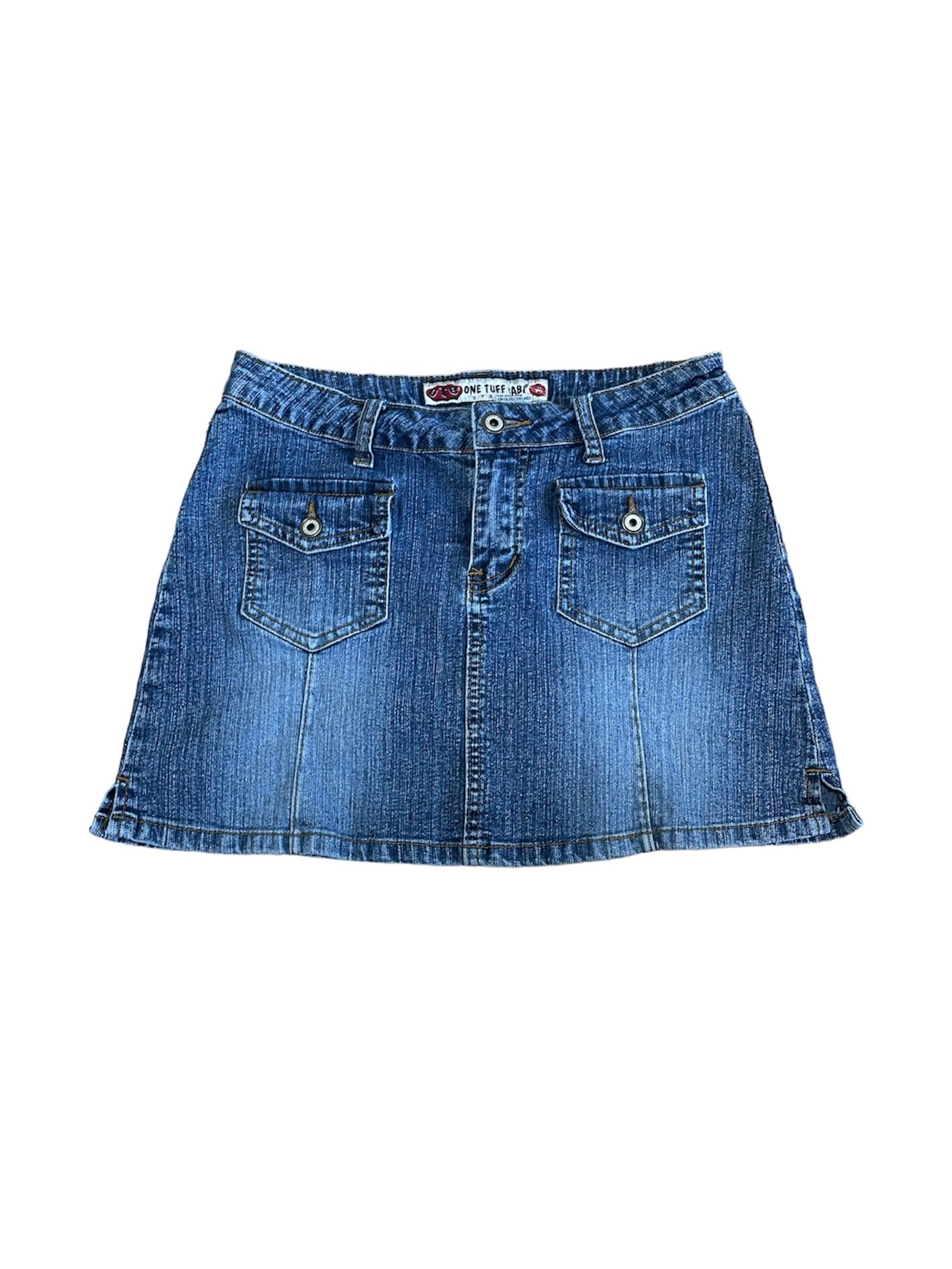 2000s DENIM MINI SKIRT