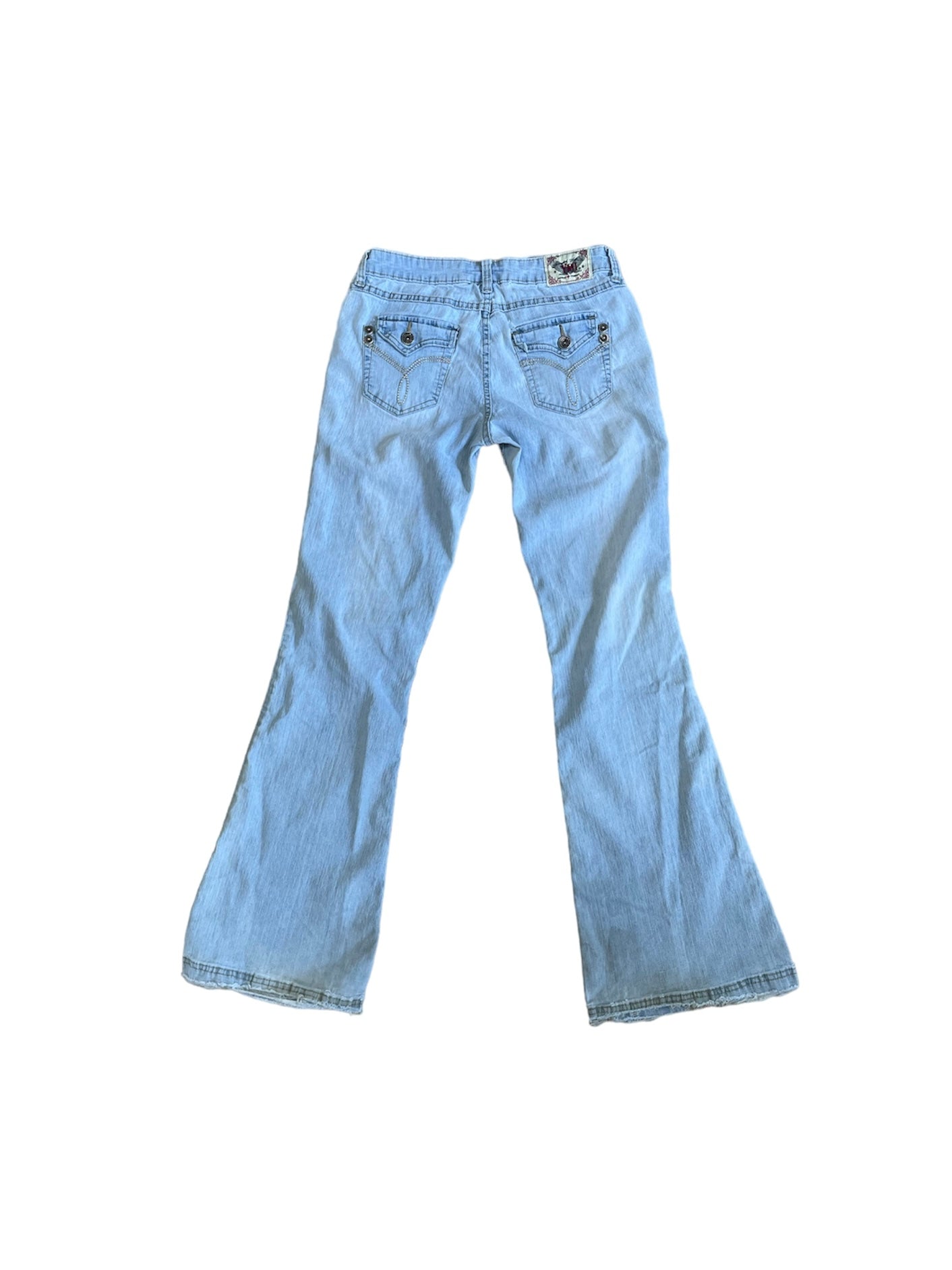 2000S LOW RISE FLARE JEANS