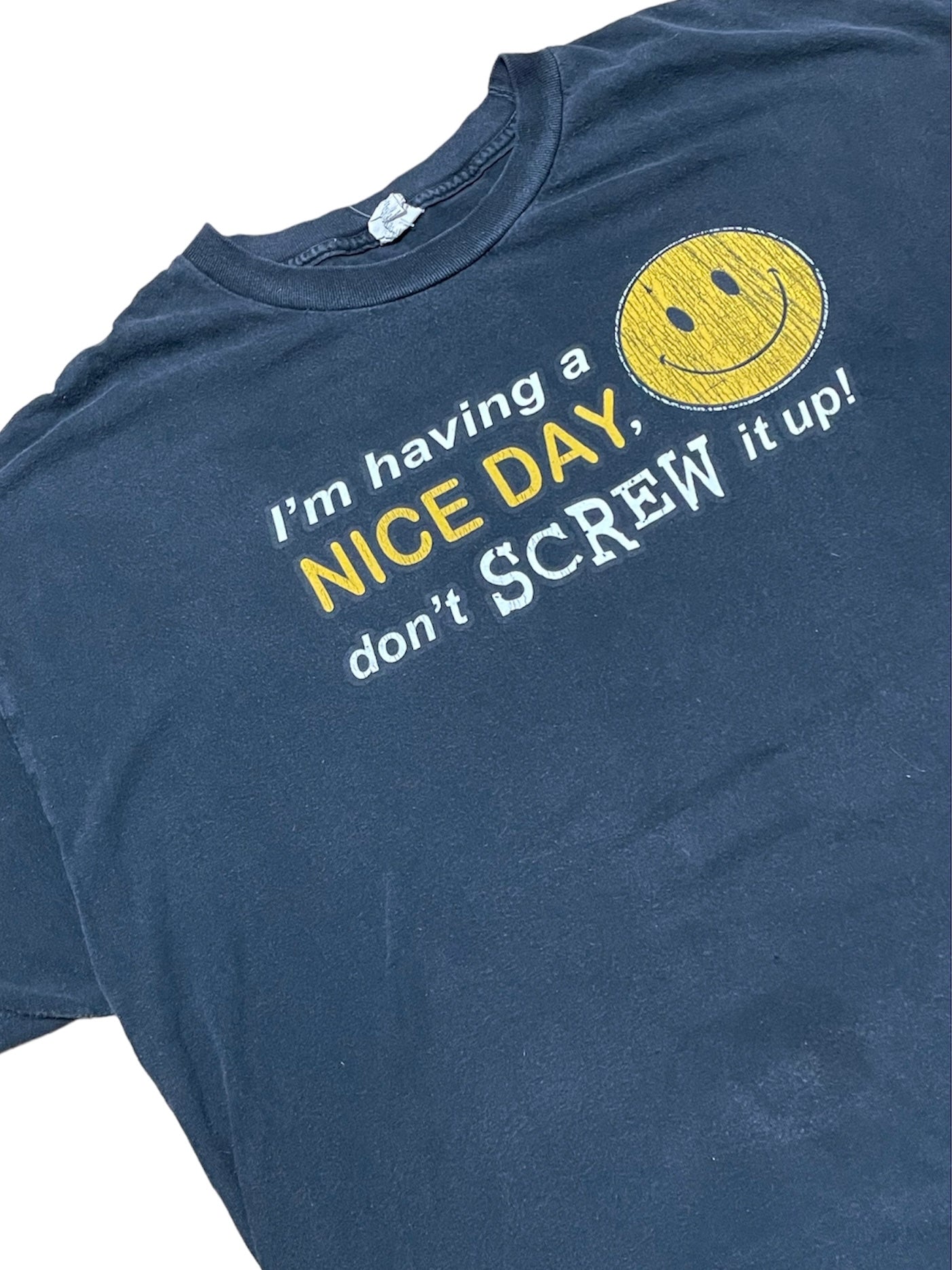 HAVING A NICE DAY GRAPHIC TEE