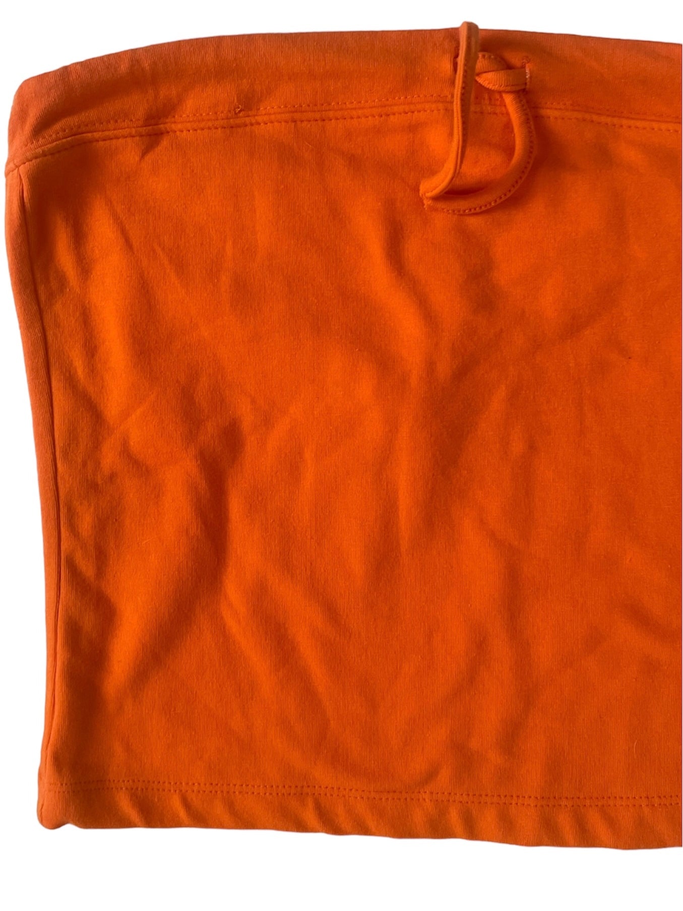 ORANGE TUBE TOP