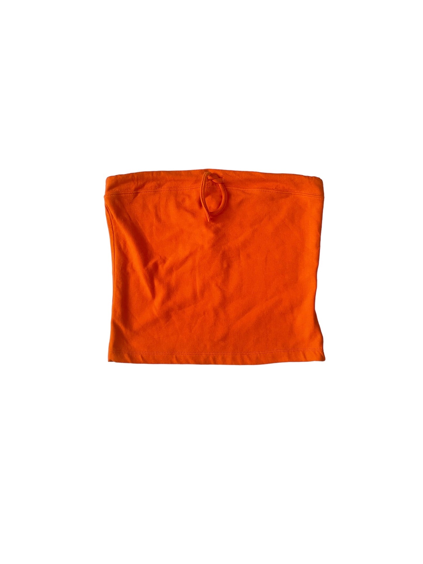 ORANGE TUBE TOP