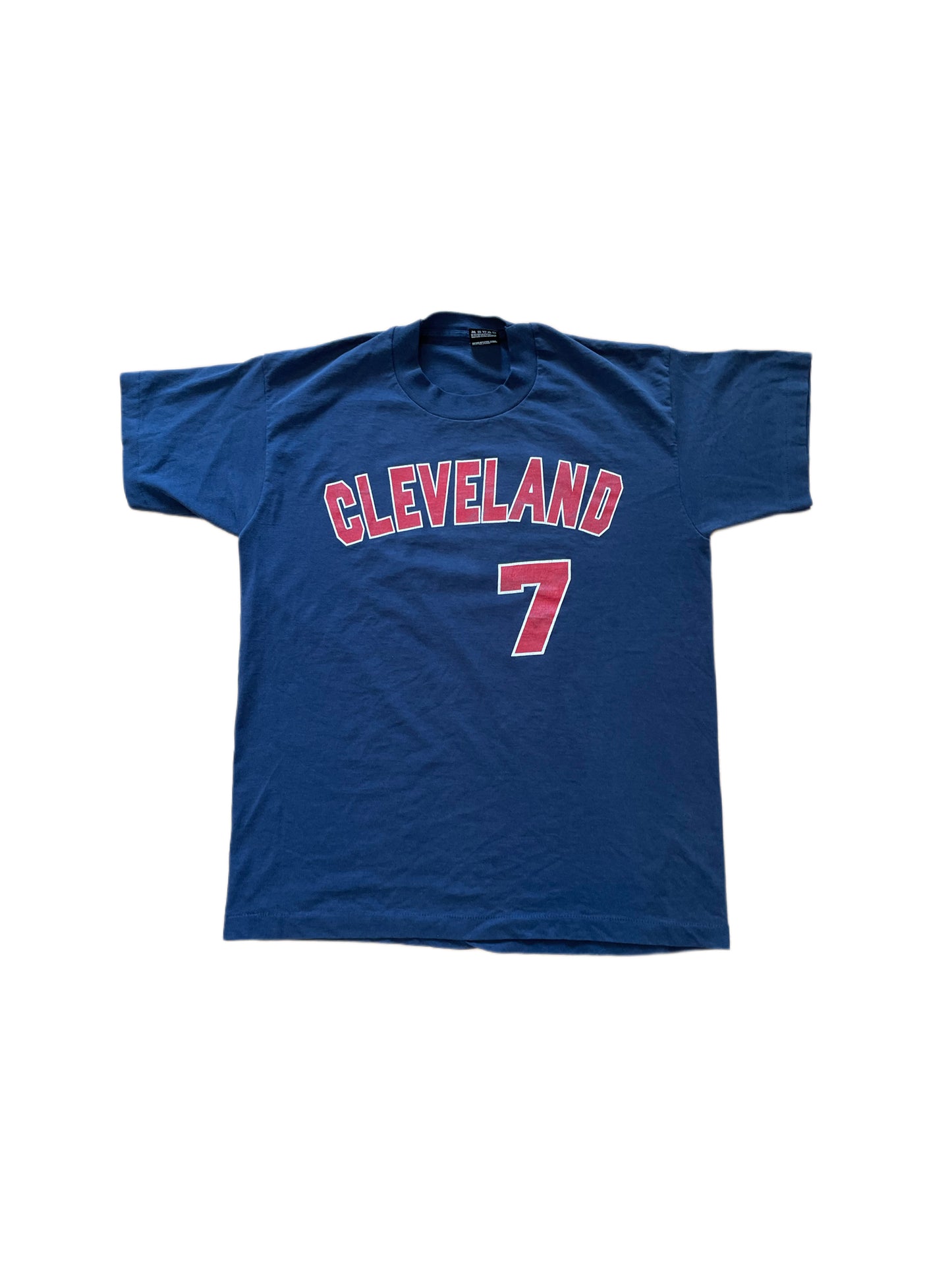 90s SINGLE STITCH INDIANS KENNY LOFTON TEE
