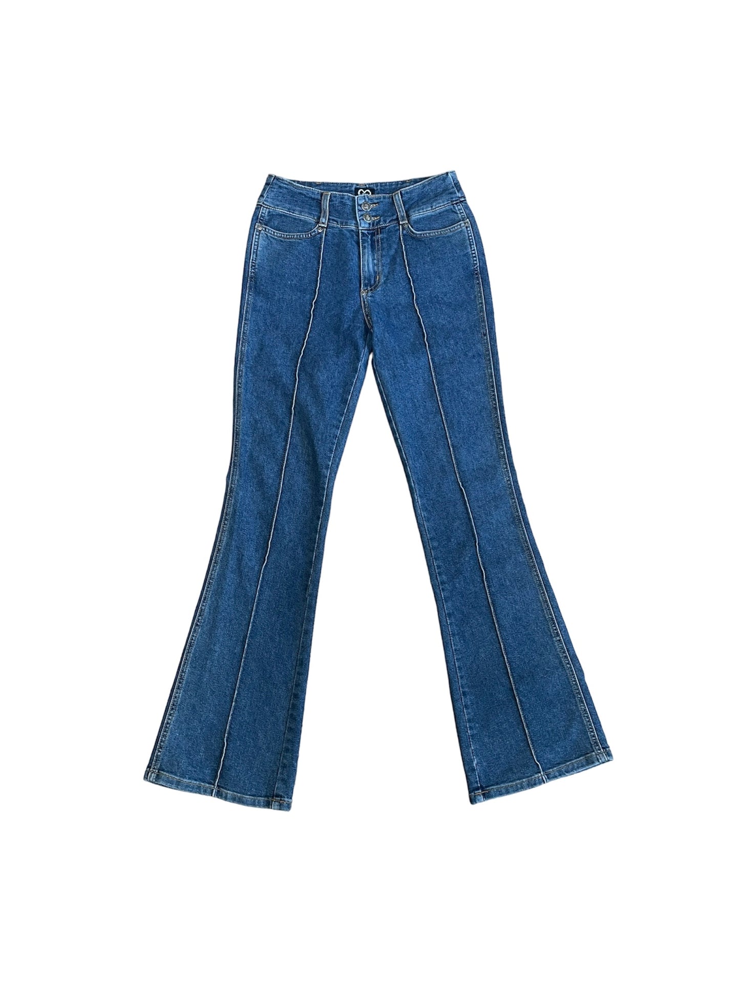 XOXO LOW RISE FLARE JEANS