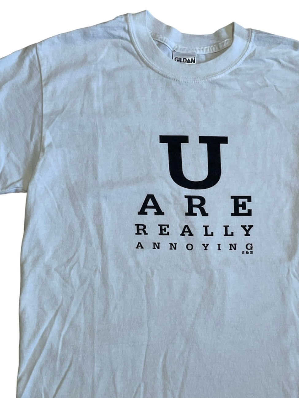 EYE CHART GRAPHIC TEE