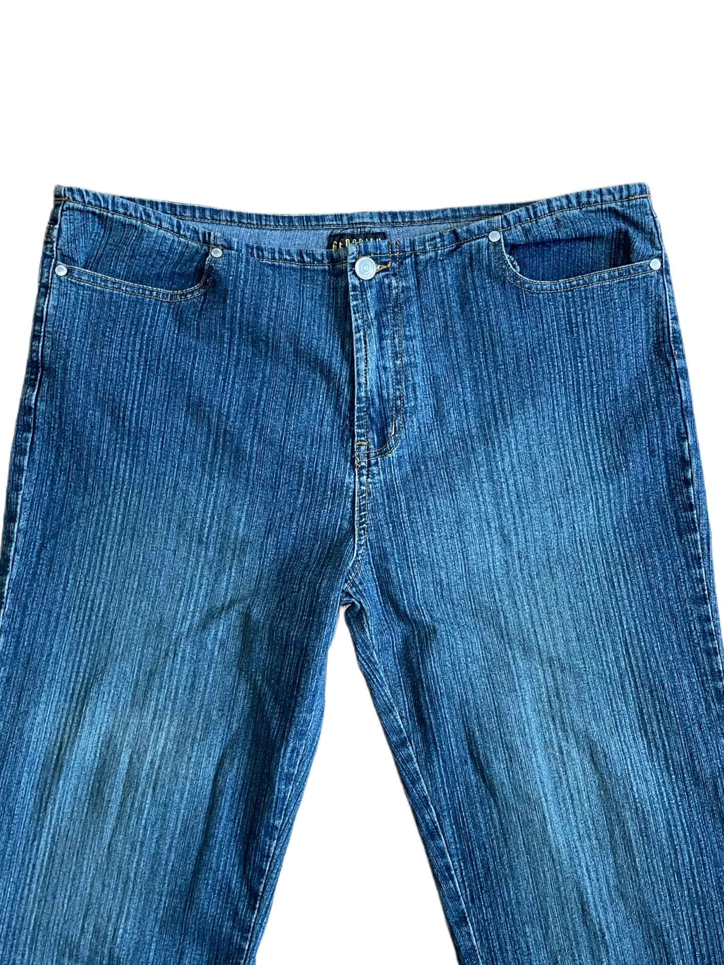 STUDDED LOW RISE JEANS