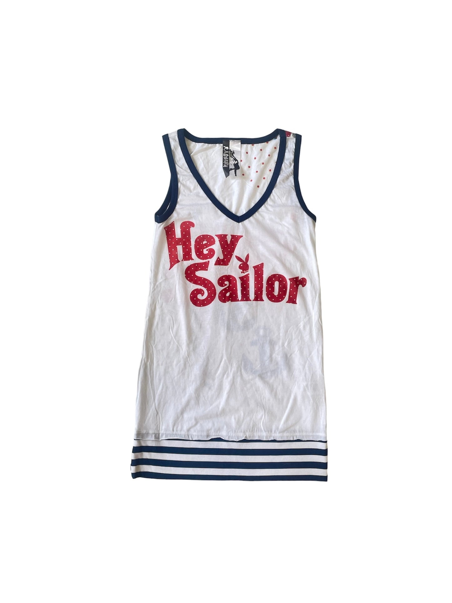 PLAYBOY SAILOR GRAPHIC TANK TOP
