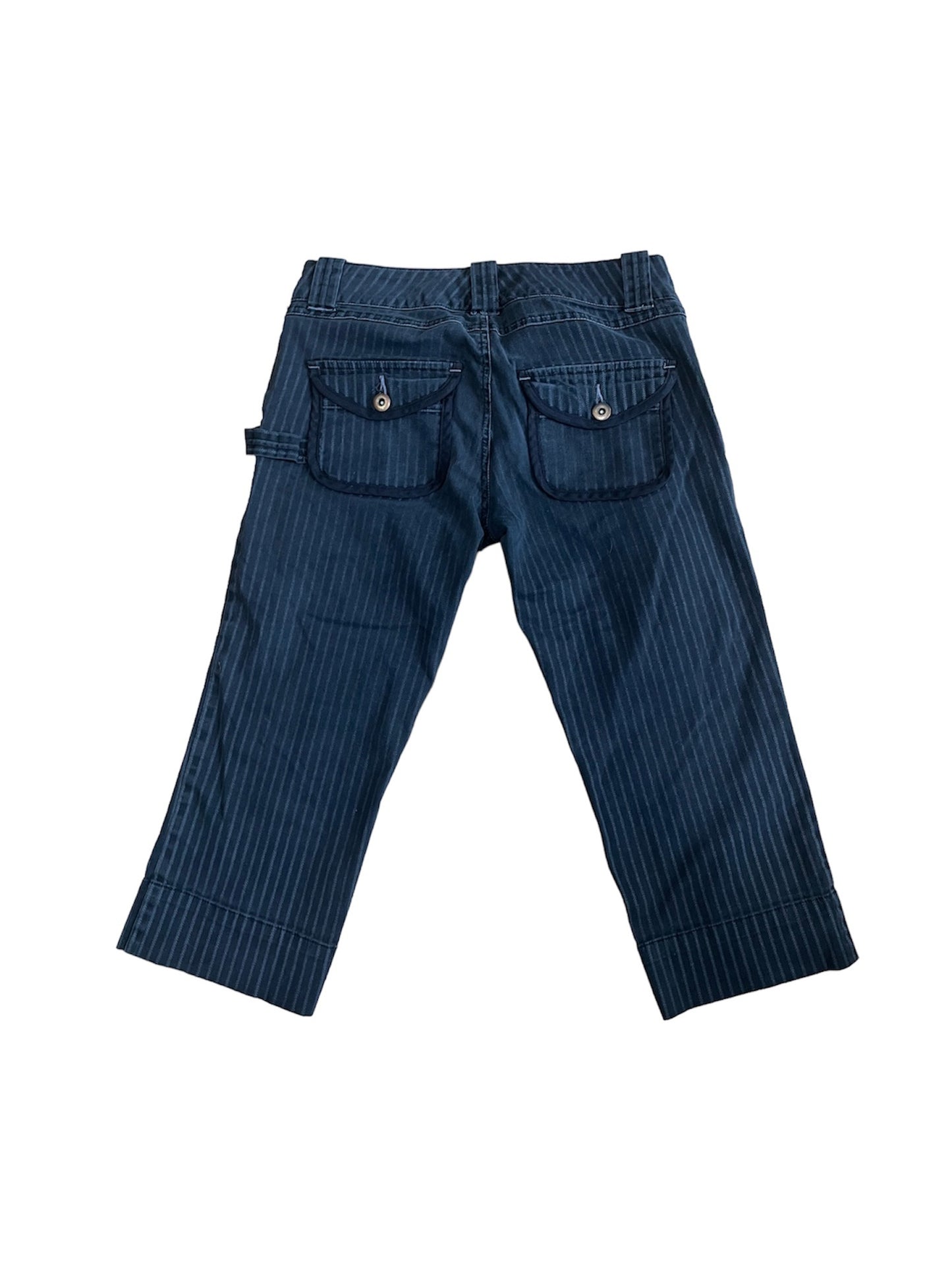 LIP SERVICE PINSTRIPE CAPRIS