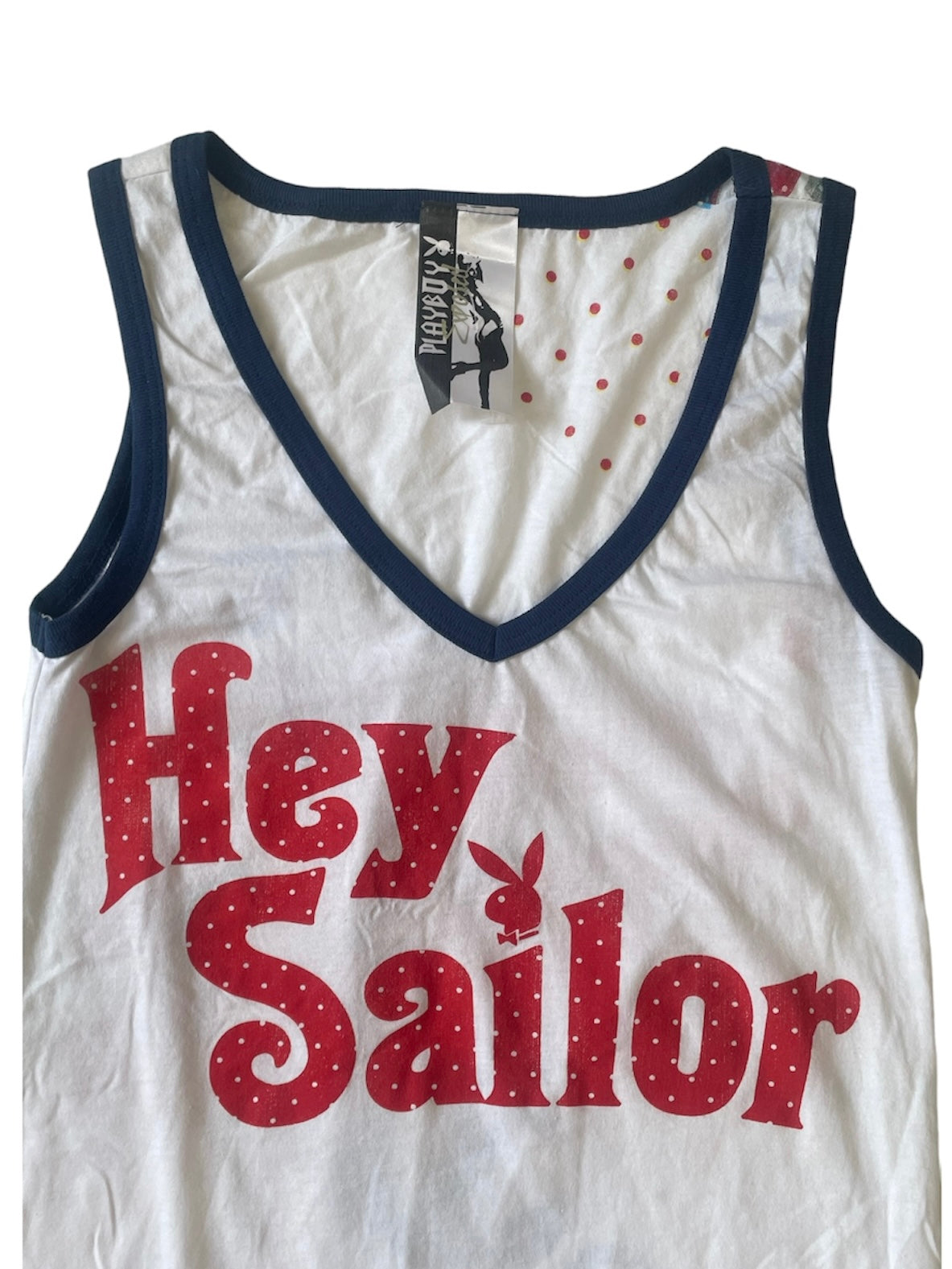 PLAYBOY SAILOR GRAPHIC TANK TOP