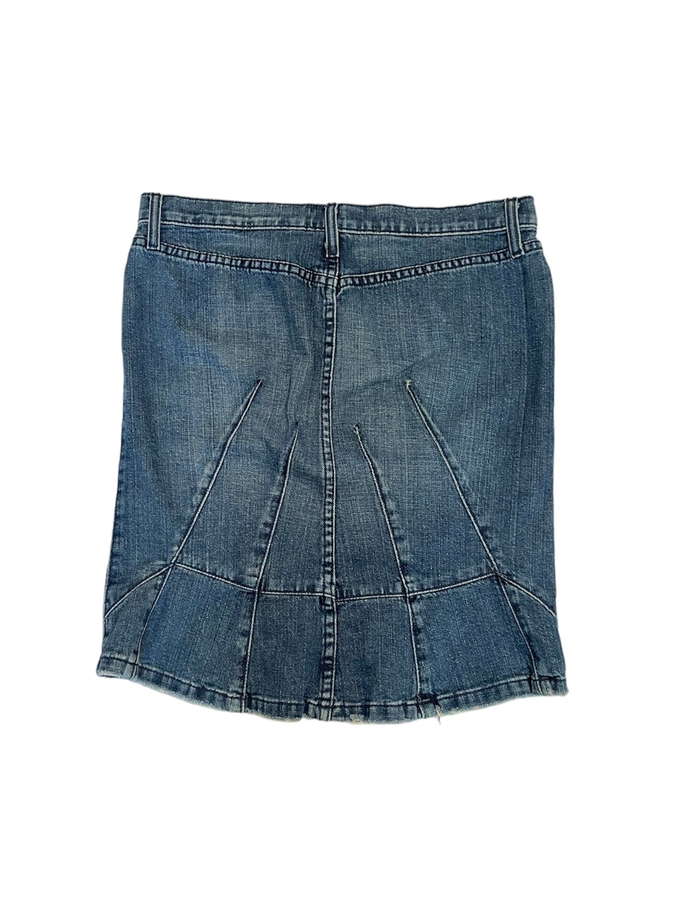 JUICY COUTURE DENIM MIDI SKIRT