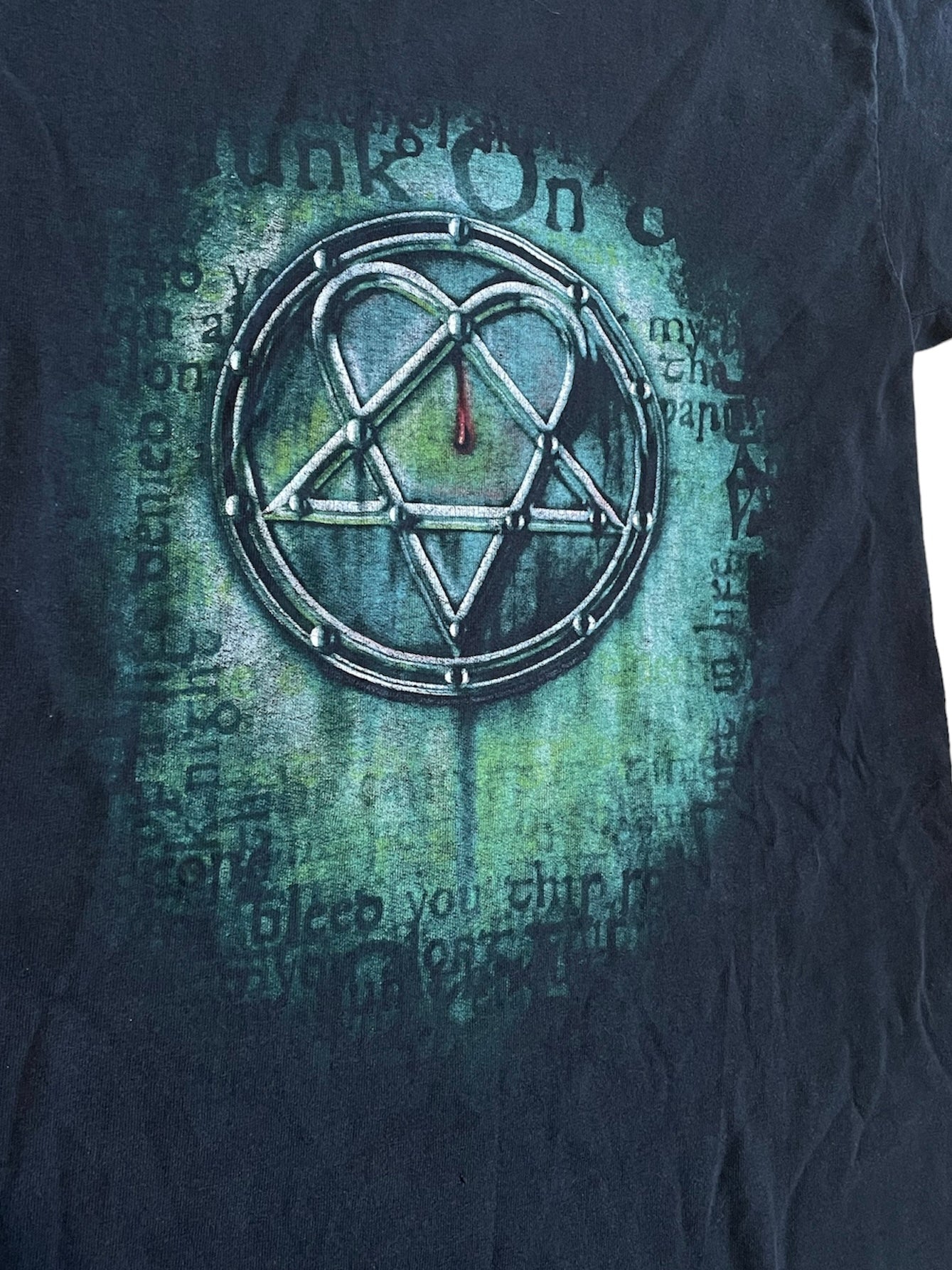 HIM BLACK BAND TEE