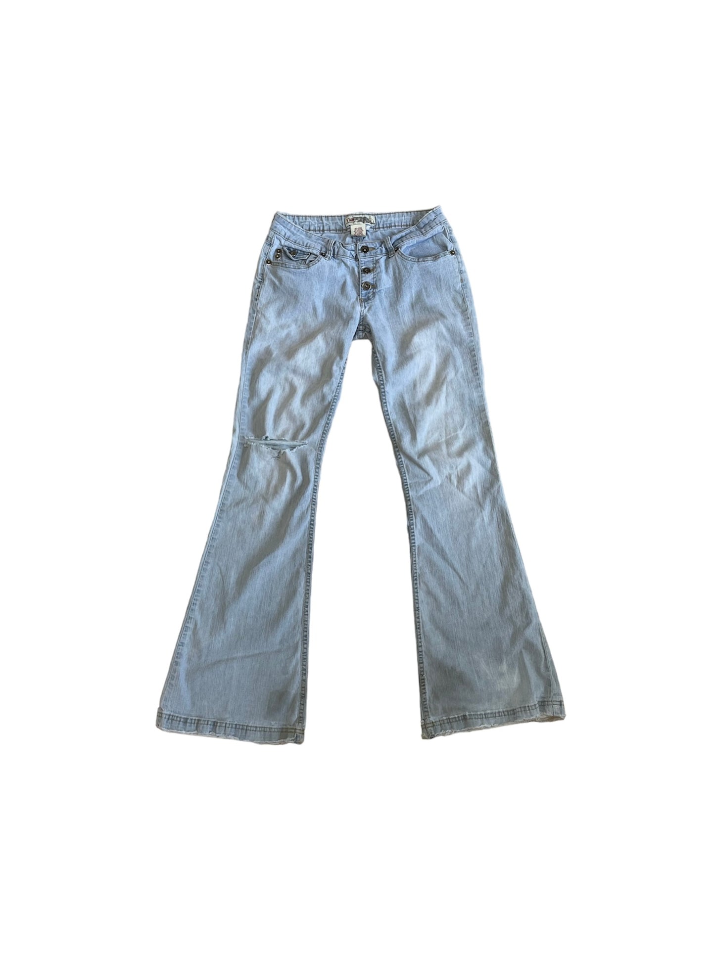 2000S LOW RISE FLARE JEANS