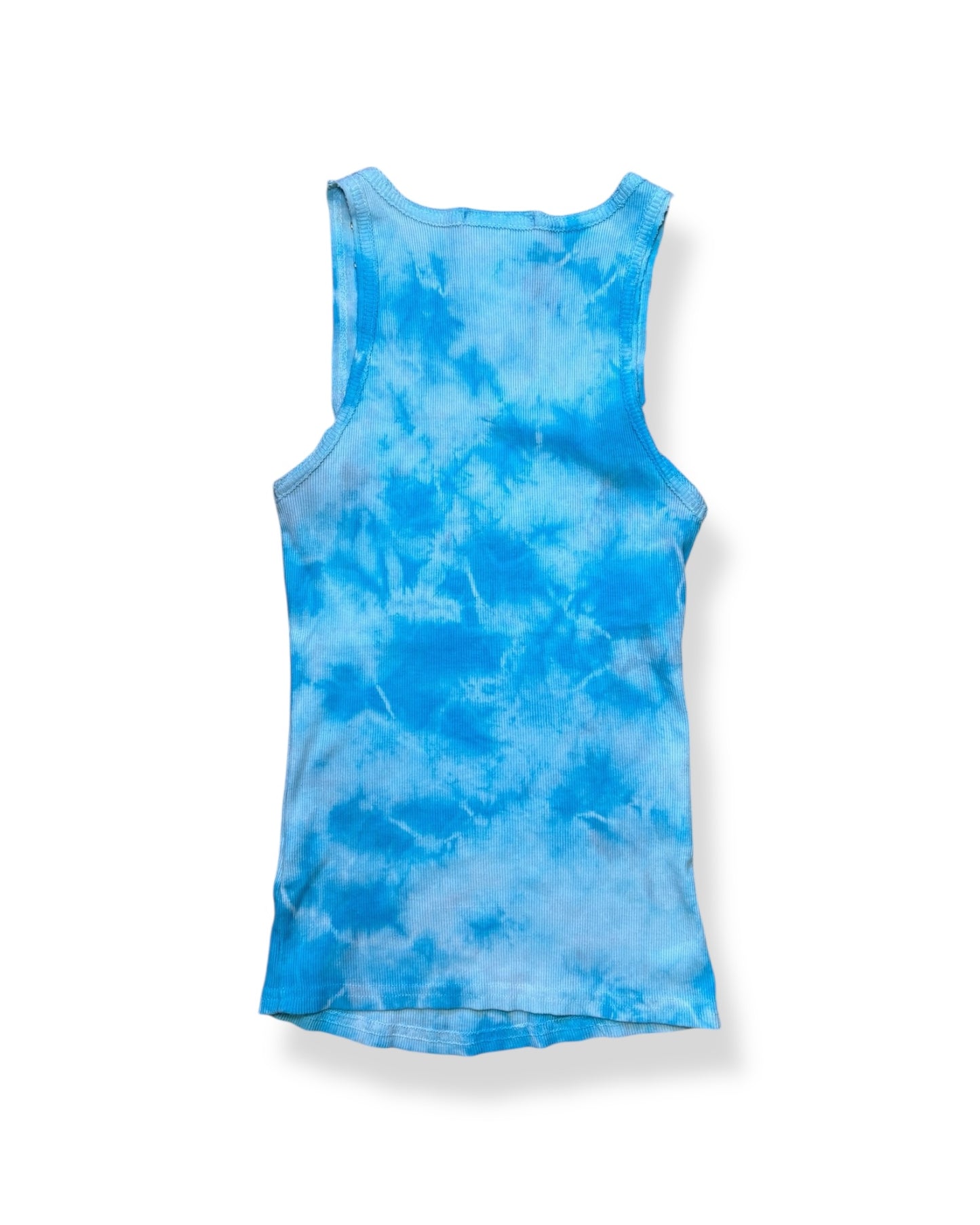STUDDED TIE DYE TANK TOP