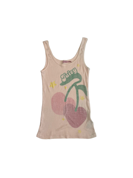 RARE JUICY COUTURE CHERRY TANK TOP