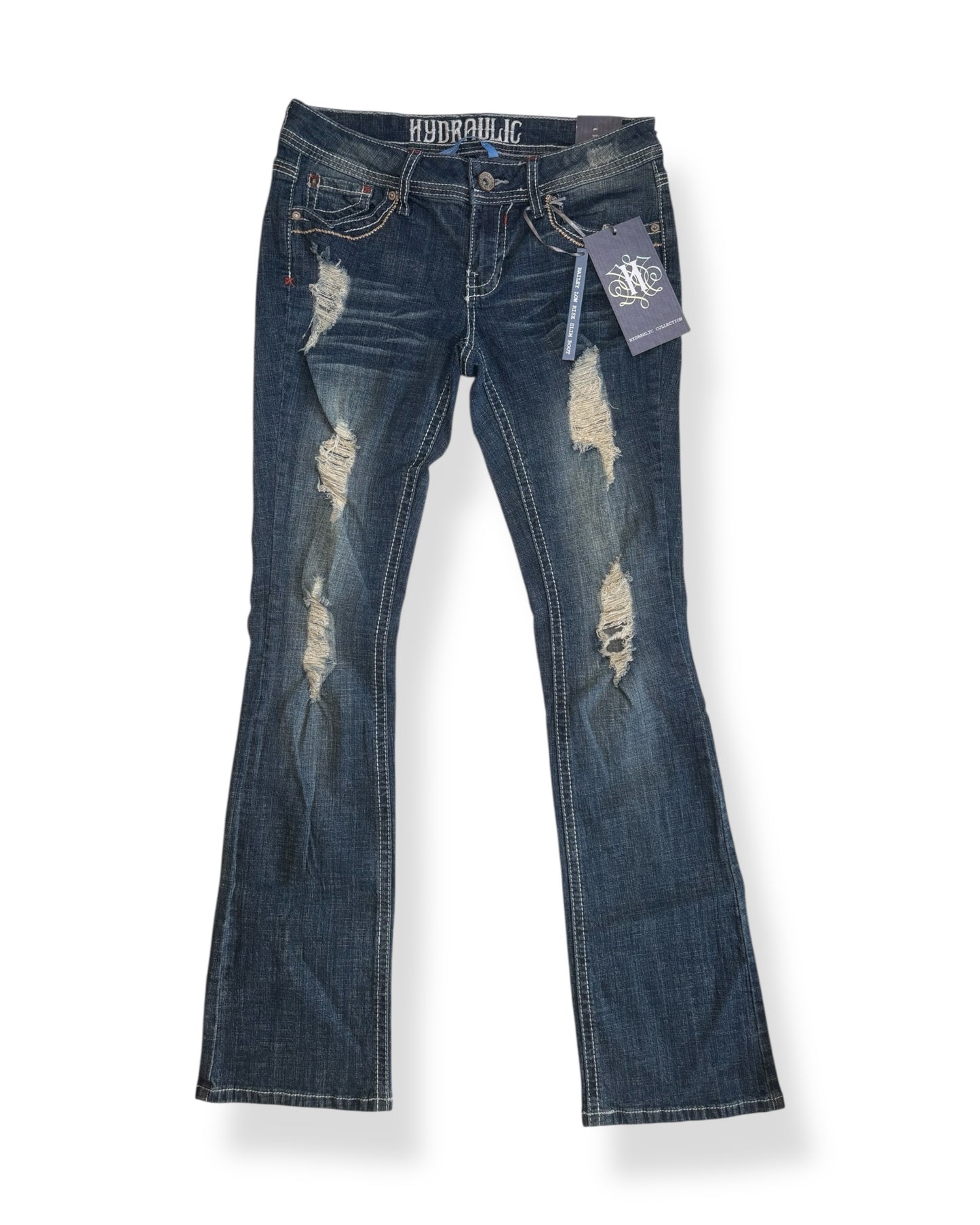 DEADSTOCK Y2K LOW RISE BOOTCUT JEANS