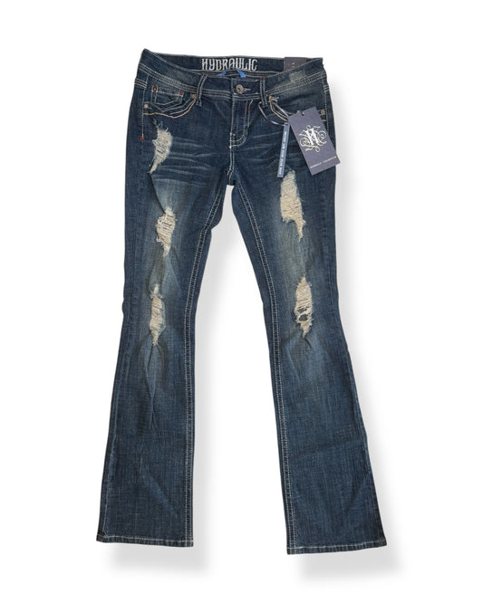 DEADSTOCK Y2K LOW RISE BOOTCUT JEANS