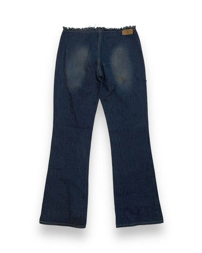 UNIQUE Y2K PINSTRIPE JEANS