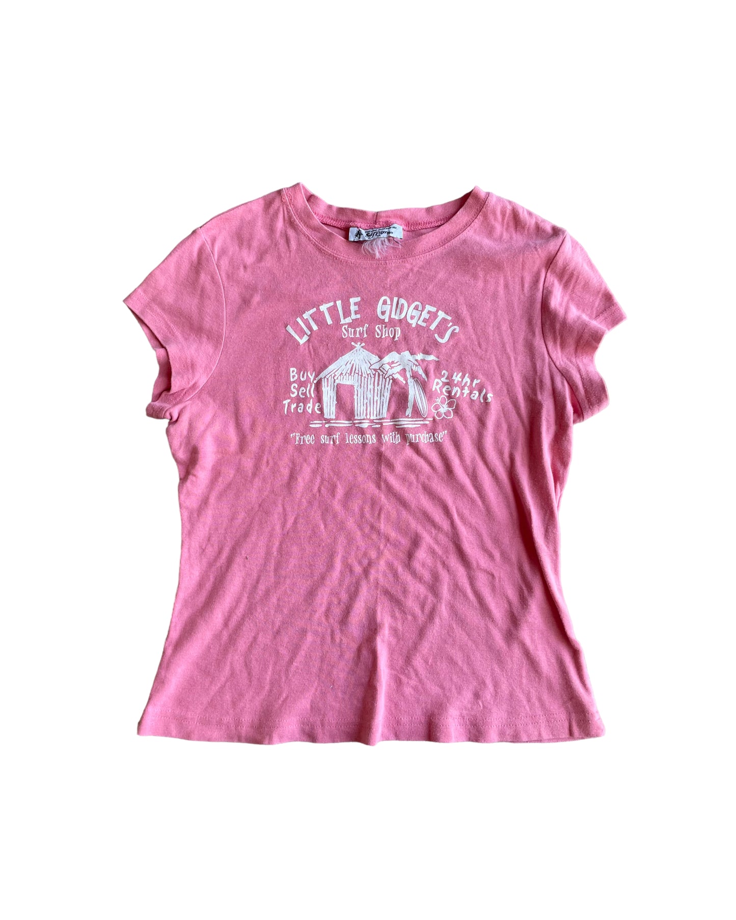 SELF ESTEEM SURF SHOP GLITTER BABY TEE