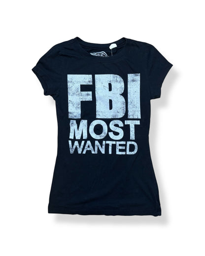 FBI MOST WANTED BABY TEE
