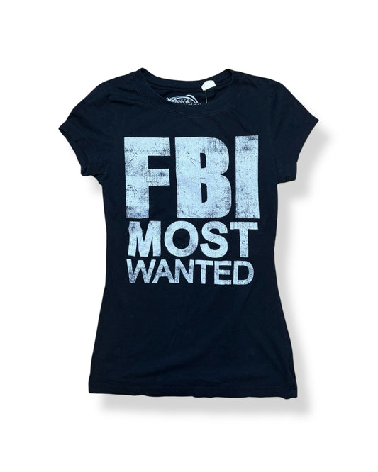FBI MOST WANTED BABY TEE