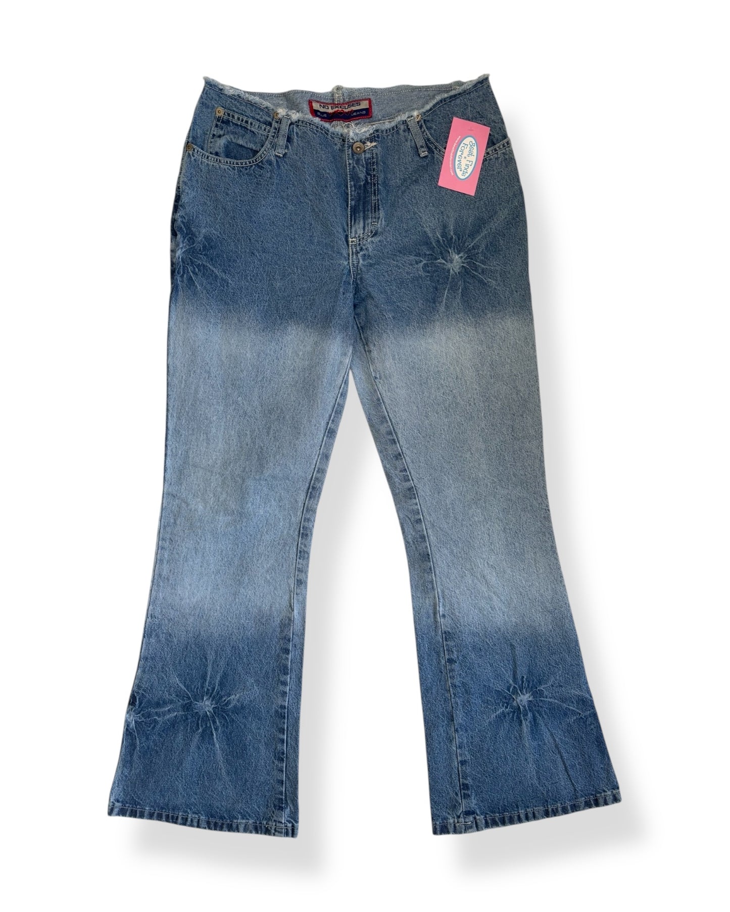 Y2K FADED FLARE JEANS