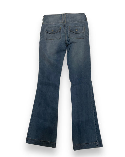 ULTRA LOW RISE FLARE Y2K JEANS