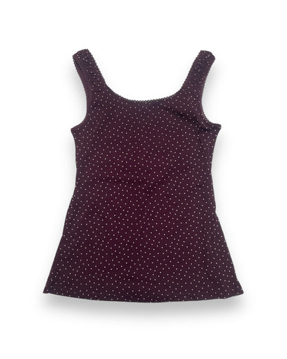 POLKA DOT TANK TOP